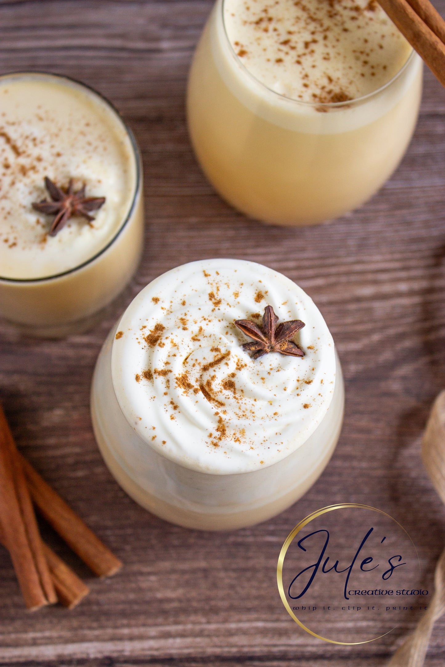 Pumpkin Spice Blender Eggnog (Set 4)
