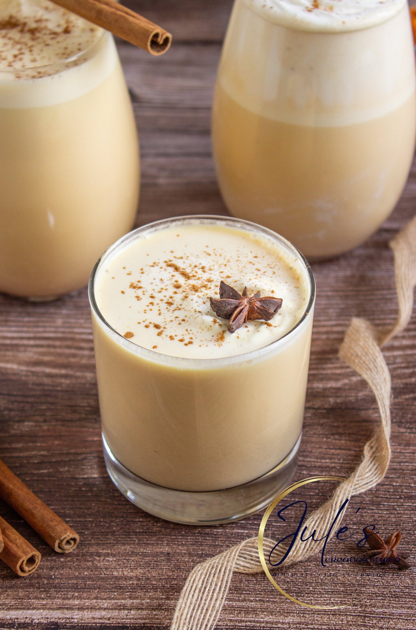 Pumpkin Spice Blender Eggnog (Set 4)