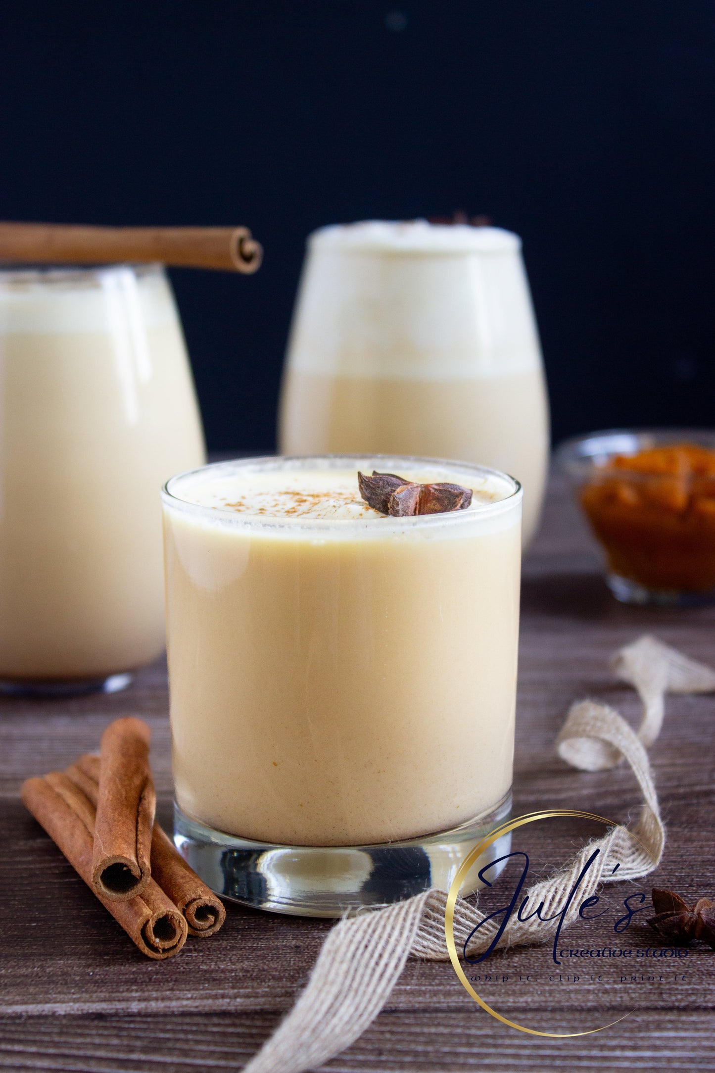 Pumpkin Spice Blender Eggnog (Set 4)