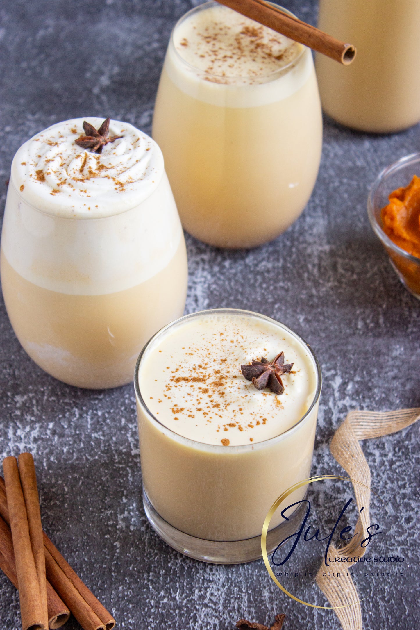 Pumpkin Spice Blender Eggnog (Set 5)