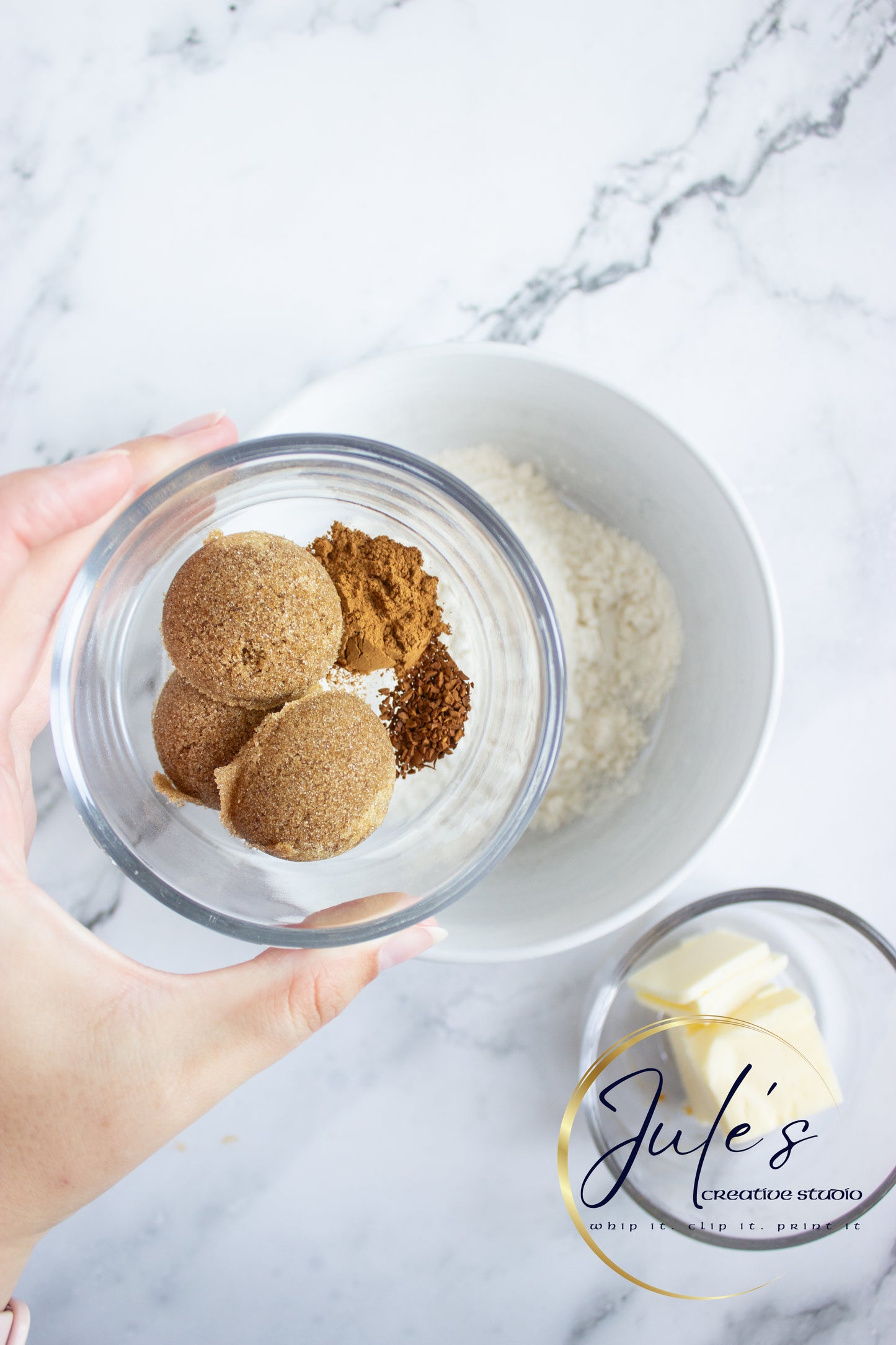 Pumpkin Latte Crumble Cookies (Set 3)
