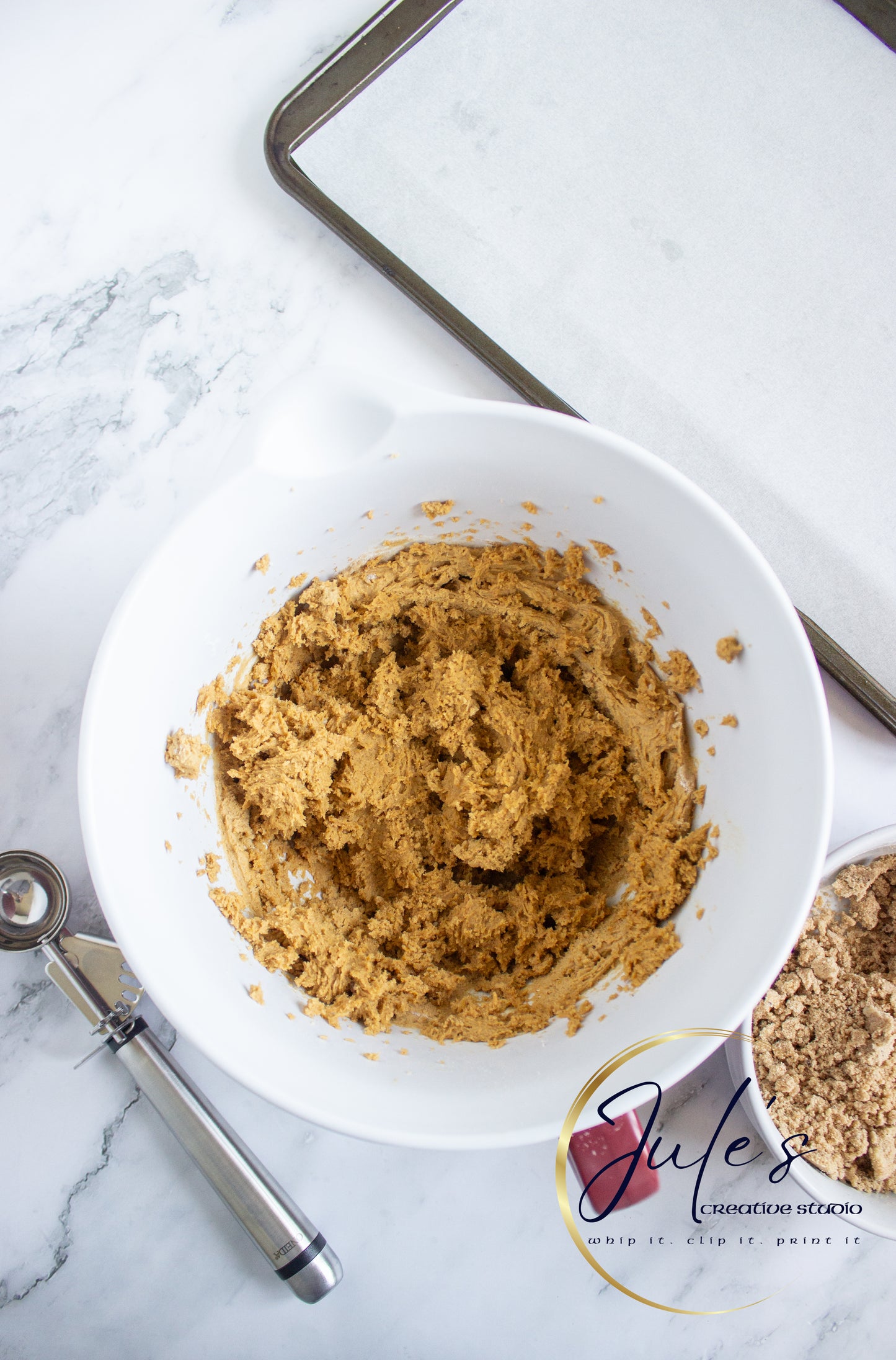 Pumpkin Latte Crumble Cookies (Set 3)