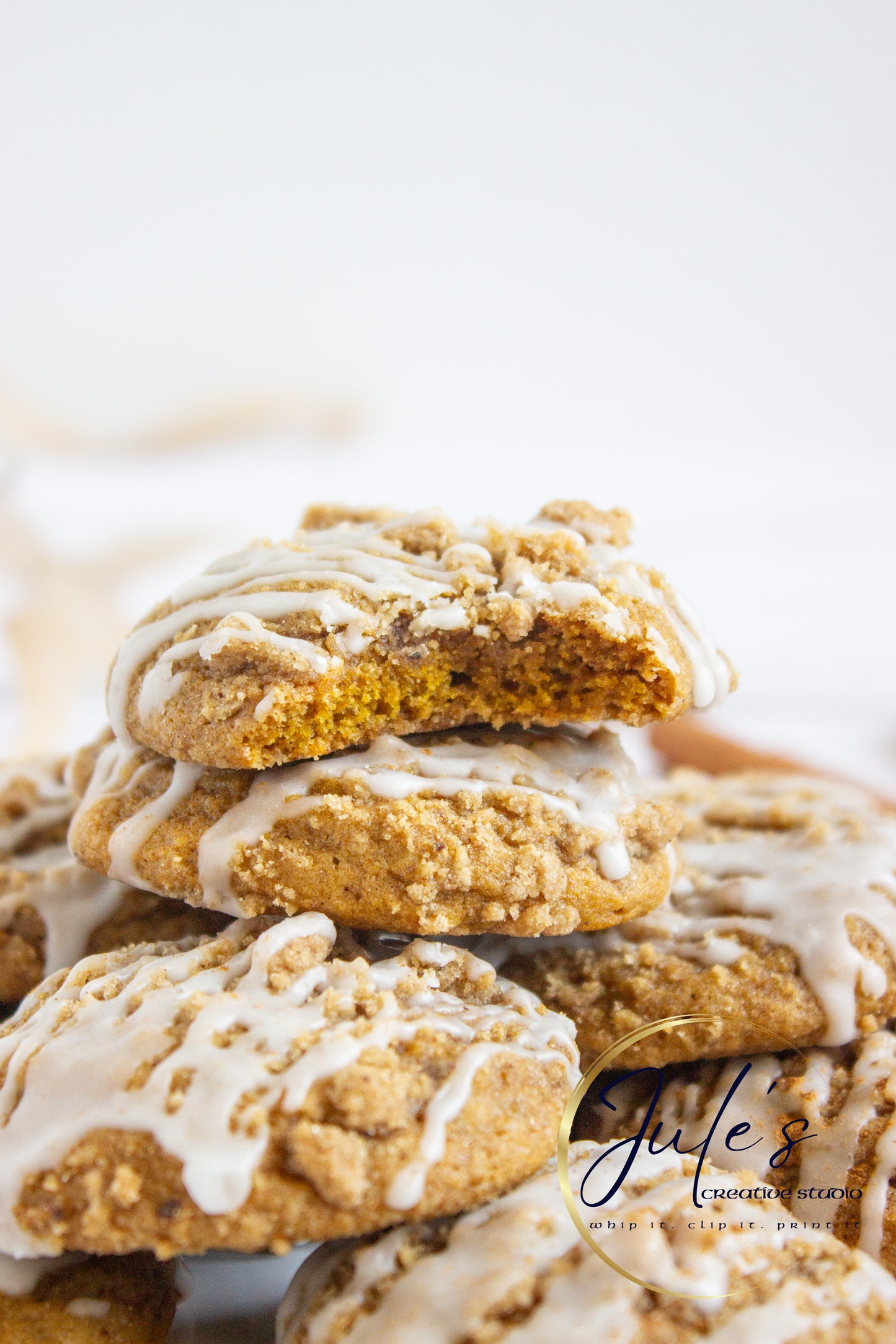 Pumpkin Latte Crumble Cookies (Set 3)
