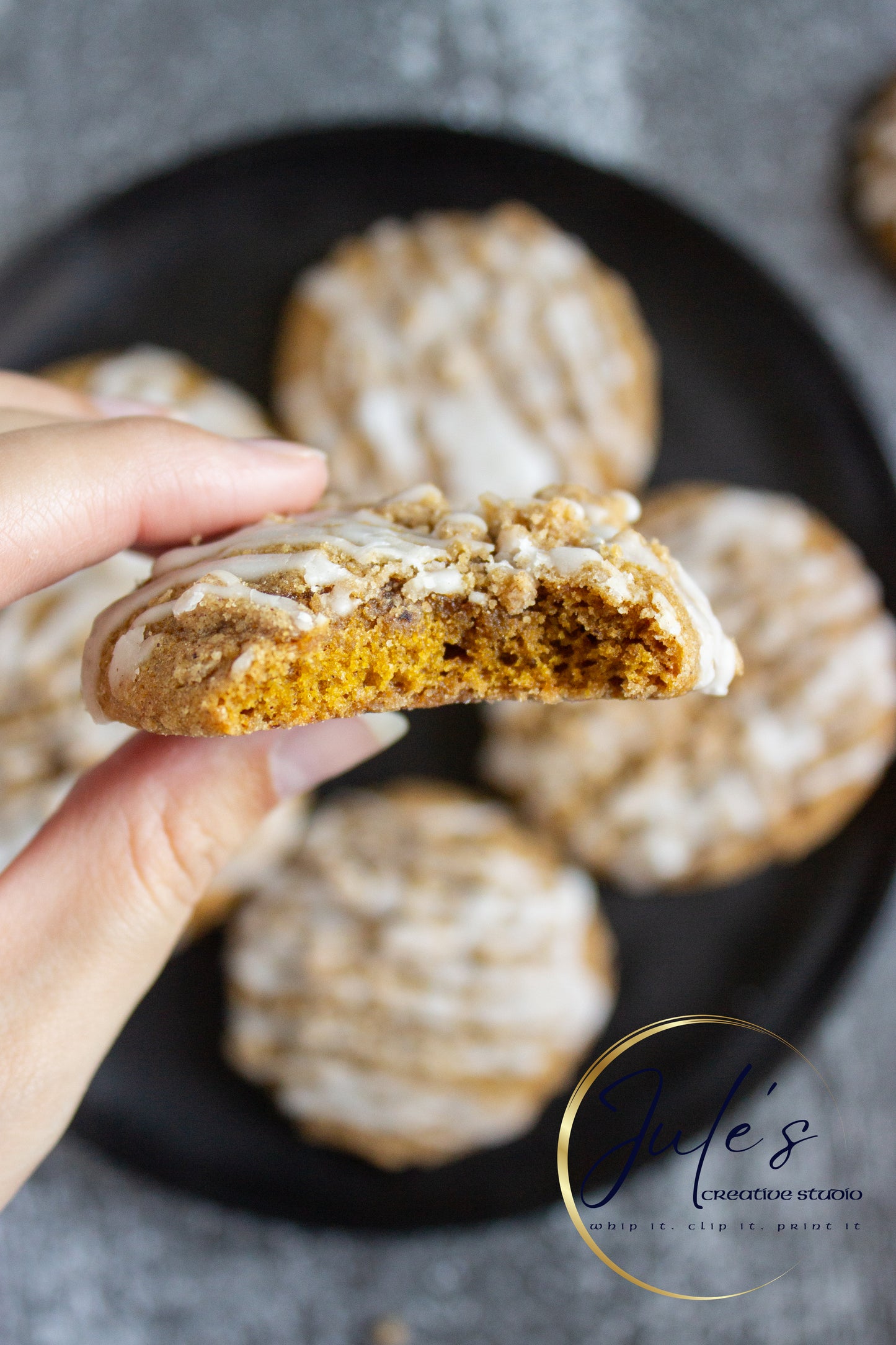 Pumpkin Latte Crumble Cookies (Set 5)