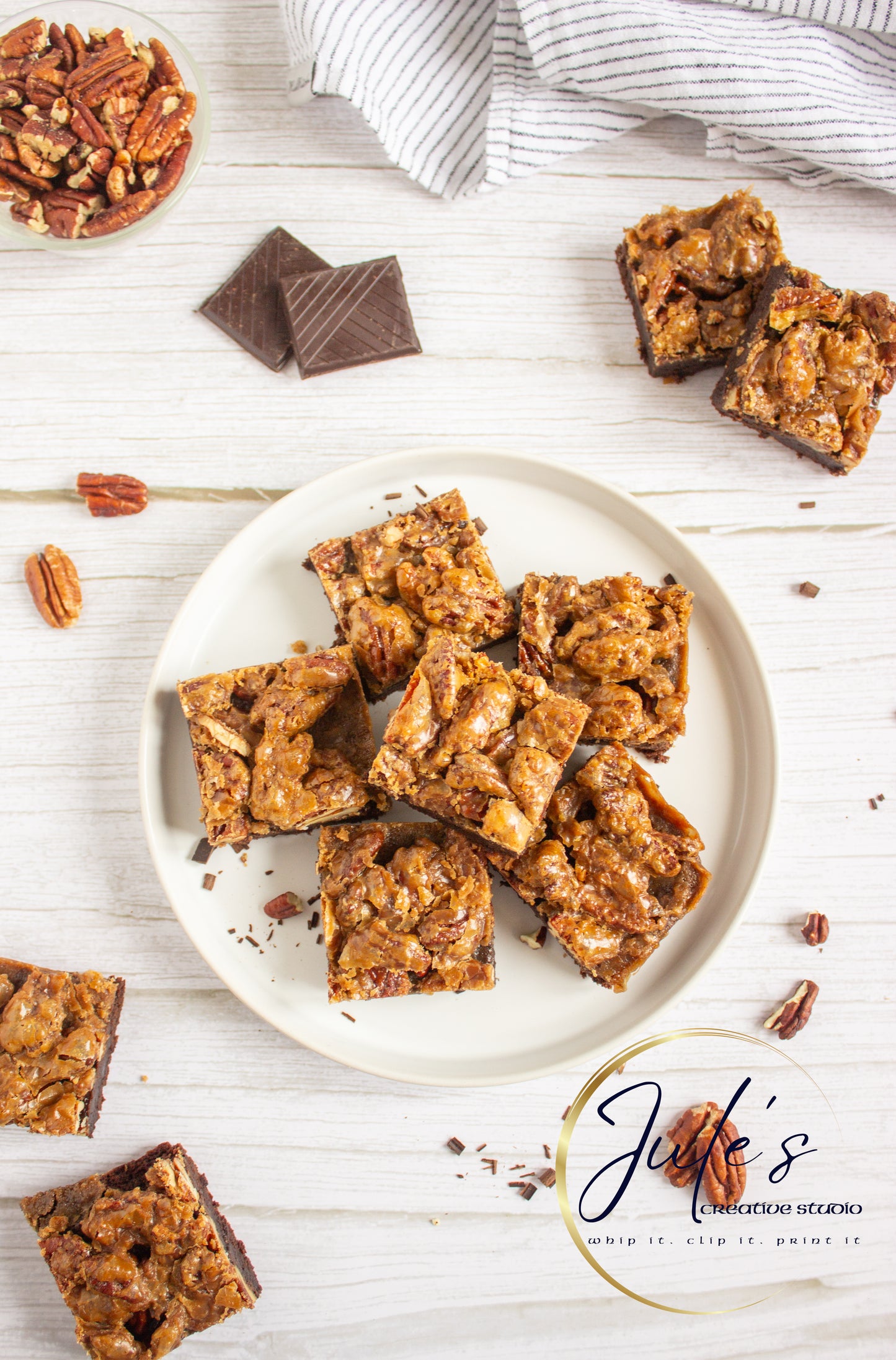 Pecan Pie Brownies (Set 2)