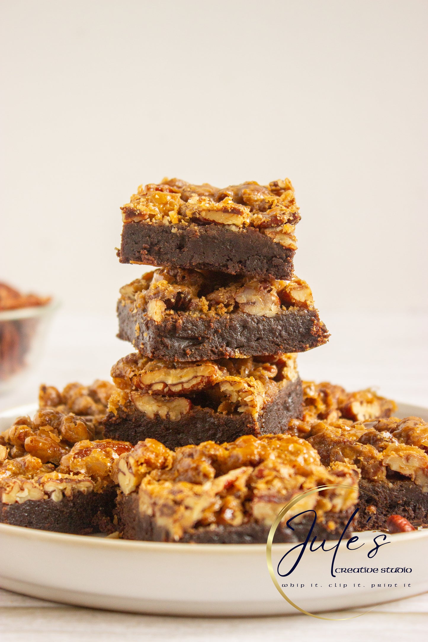 Pecan Pie Brownies (Set 2)
