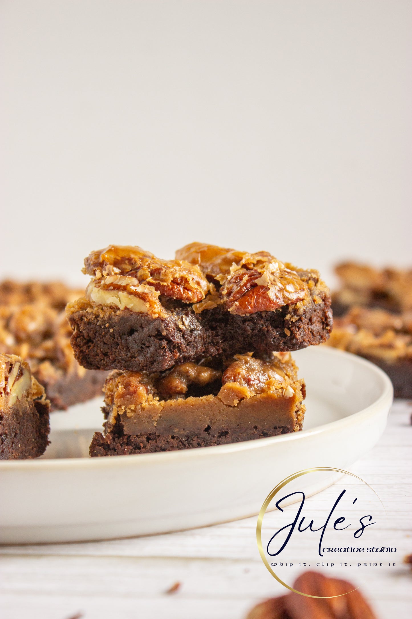 Pecan Pie Brownies (Set 2)