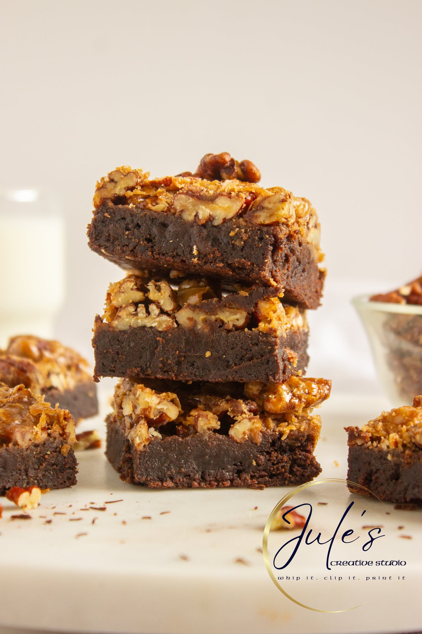 Pecan Pie Brownies (Set 3)