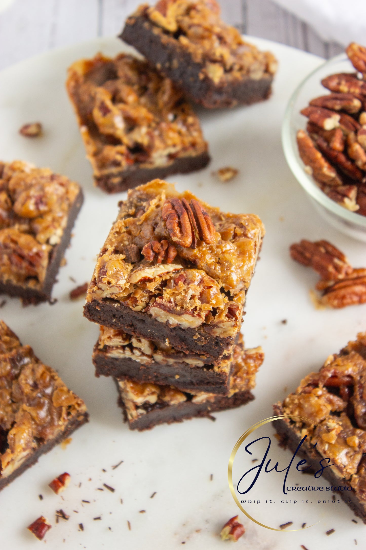 Pecan Pie Brownies (Set 3)