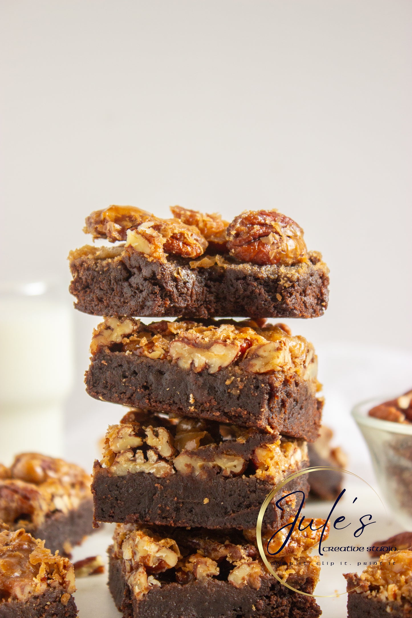 Pecan Pie Brownies (Set 3)