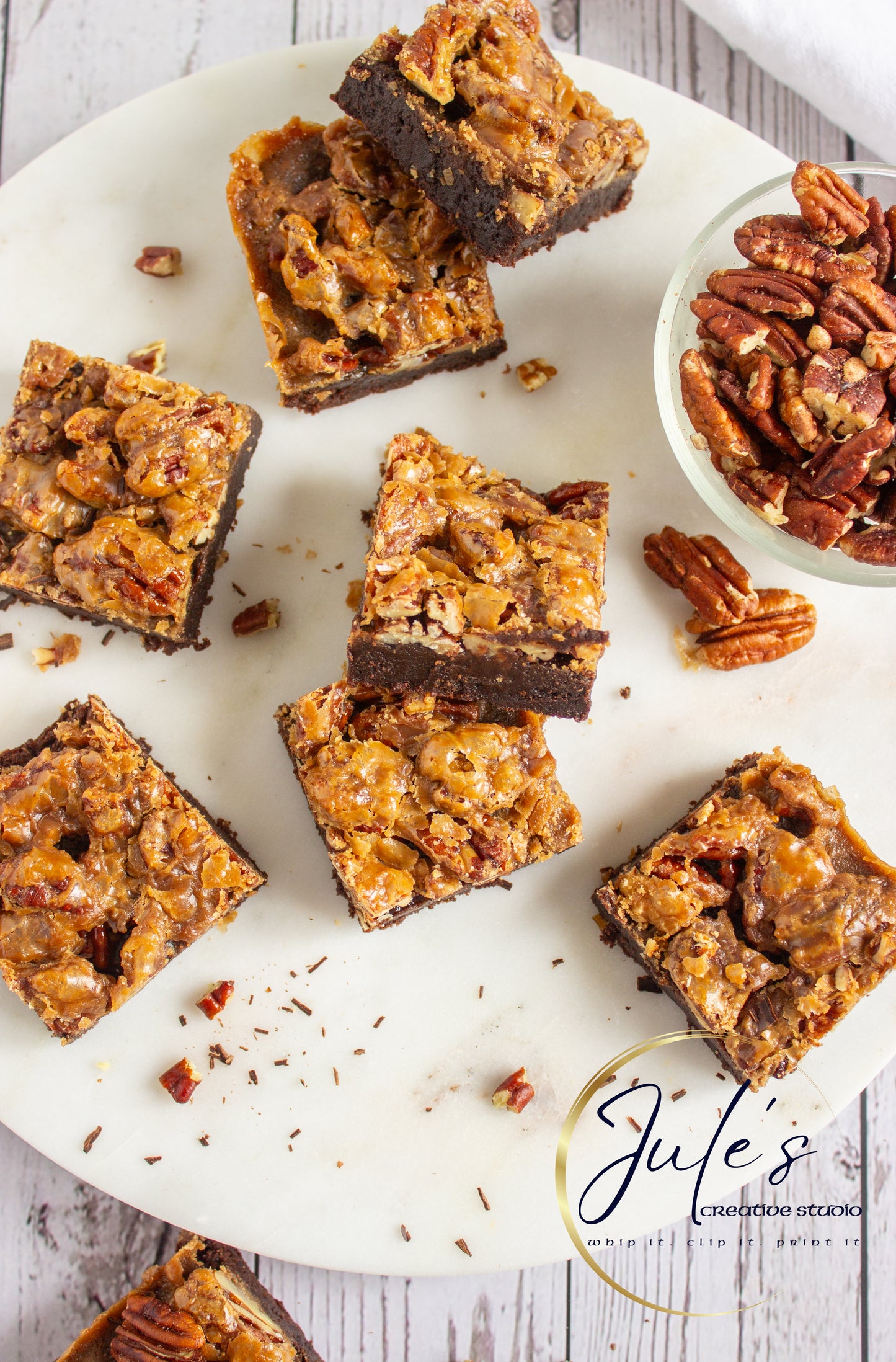 Pecan Pie Brownies (Set 3)