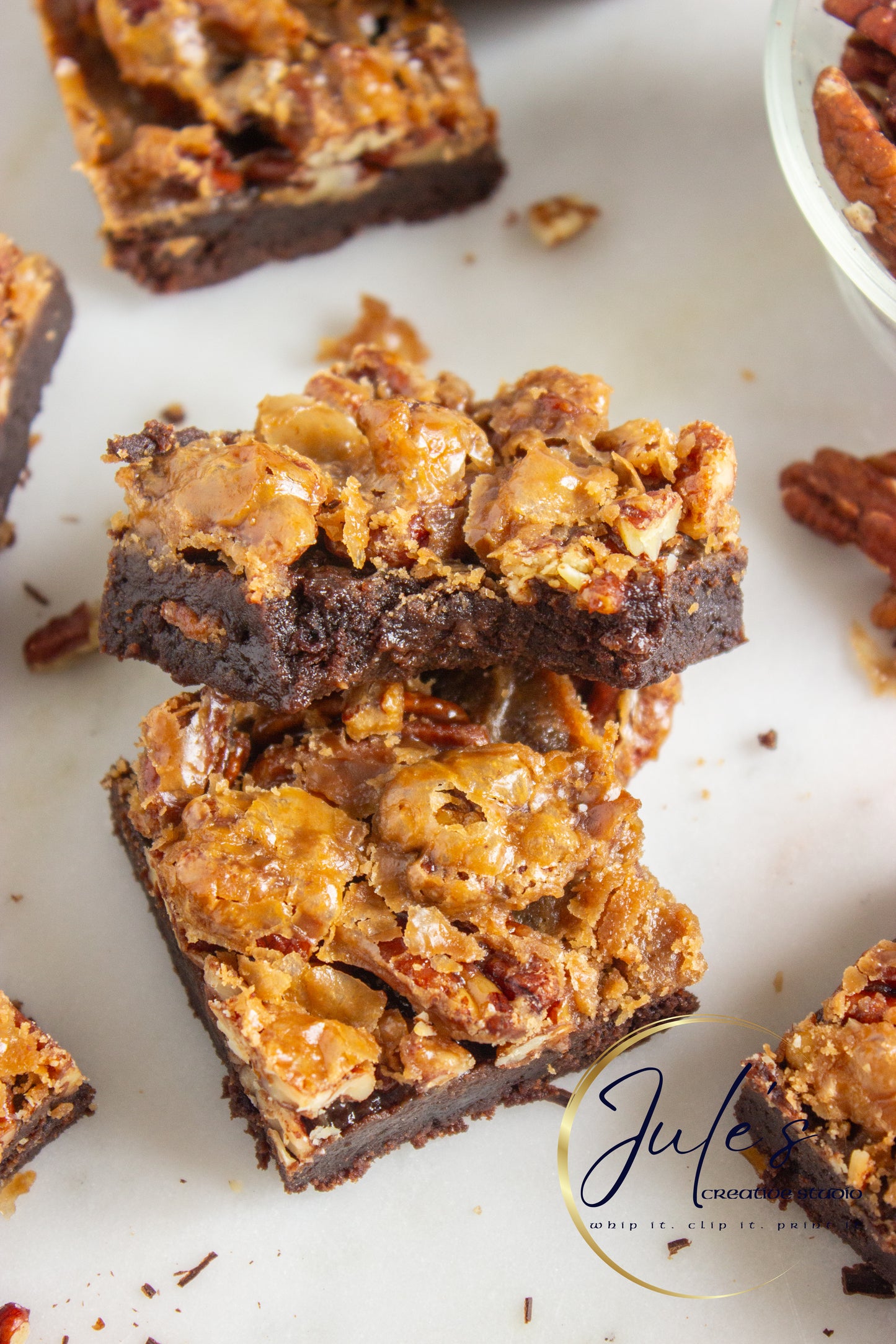 Pecan Pie Brownies (Set 3)
