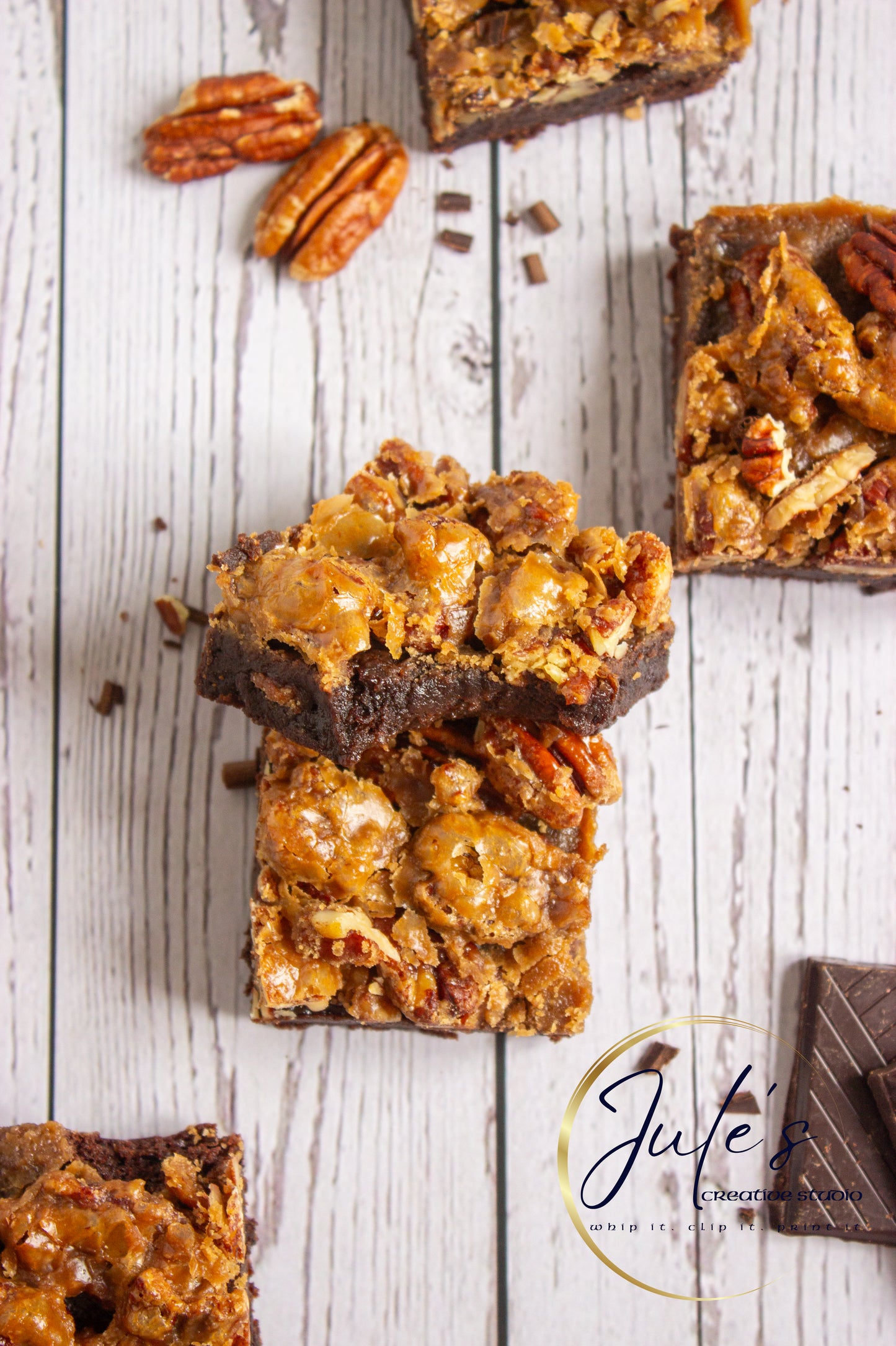 Pecan Pie Brownies (Set 3)