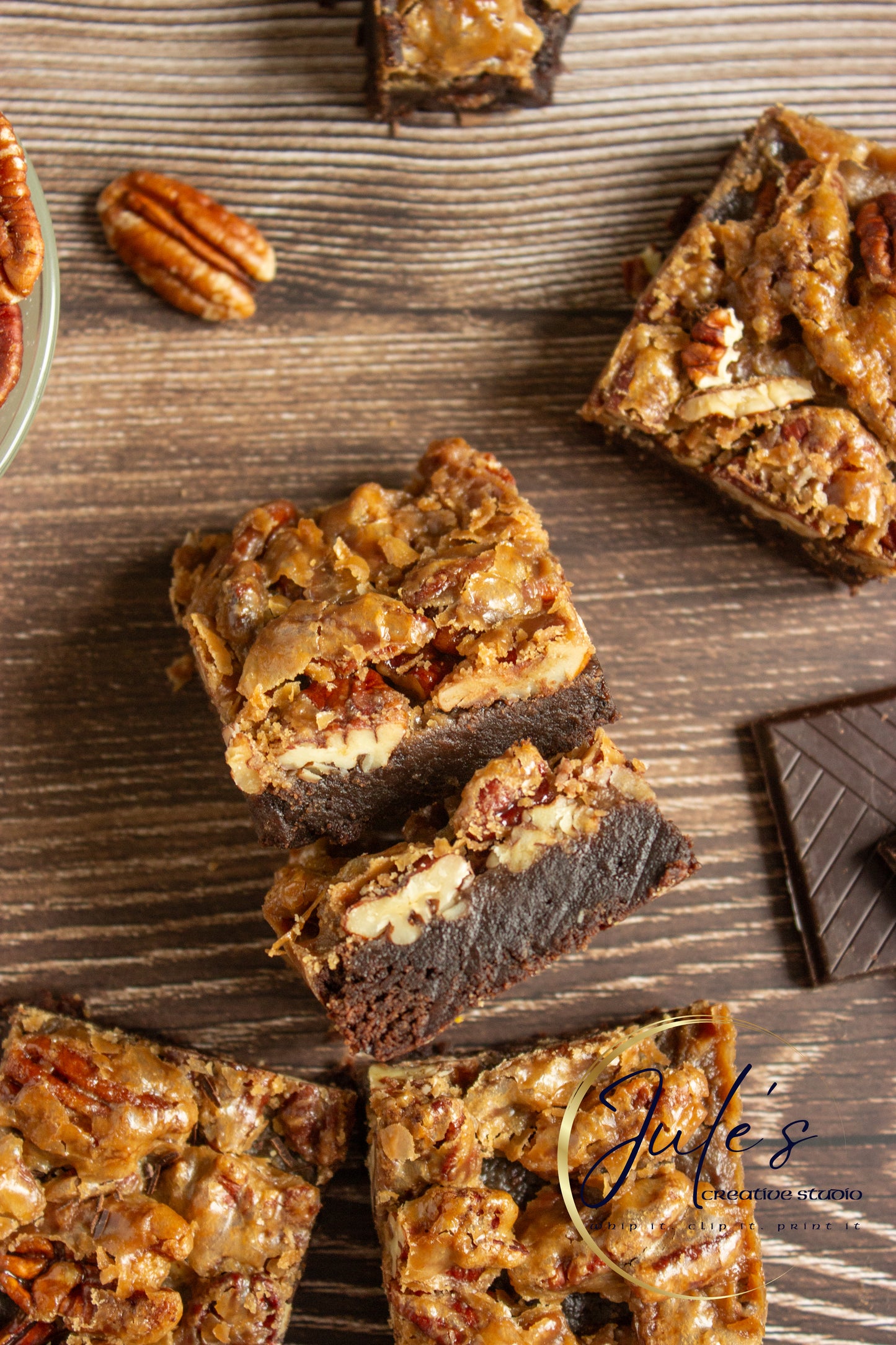 Pecan Pie Brownies (Set 4)