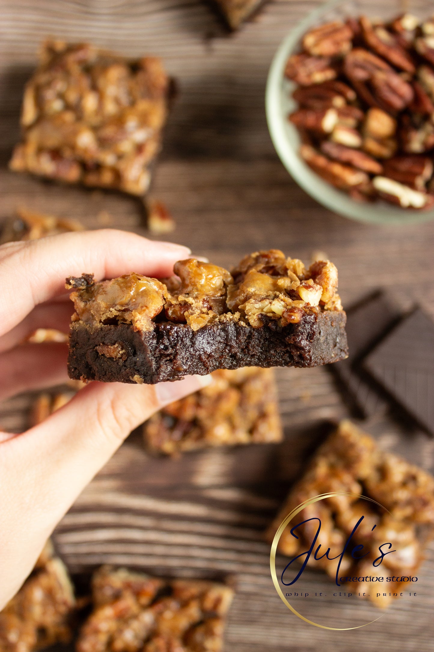 Pecan Pie Brownies (Set 4)