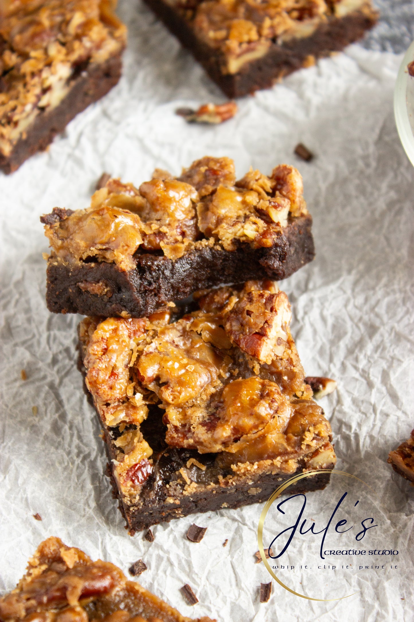 Pecan Pie Brownies (Set 5)