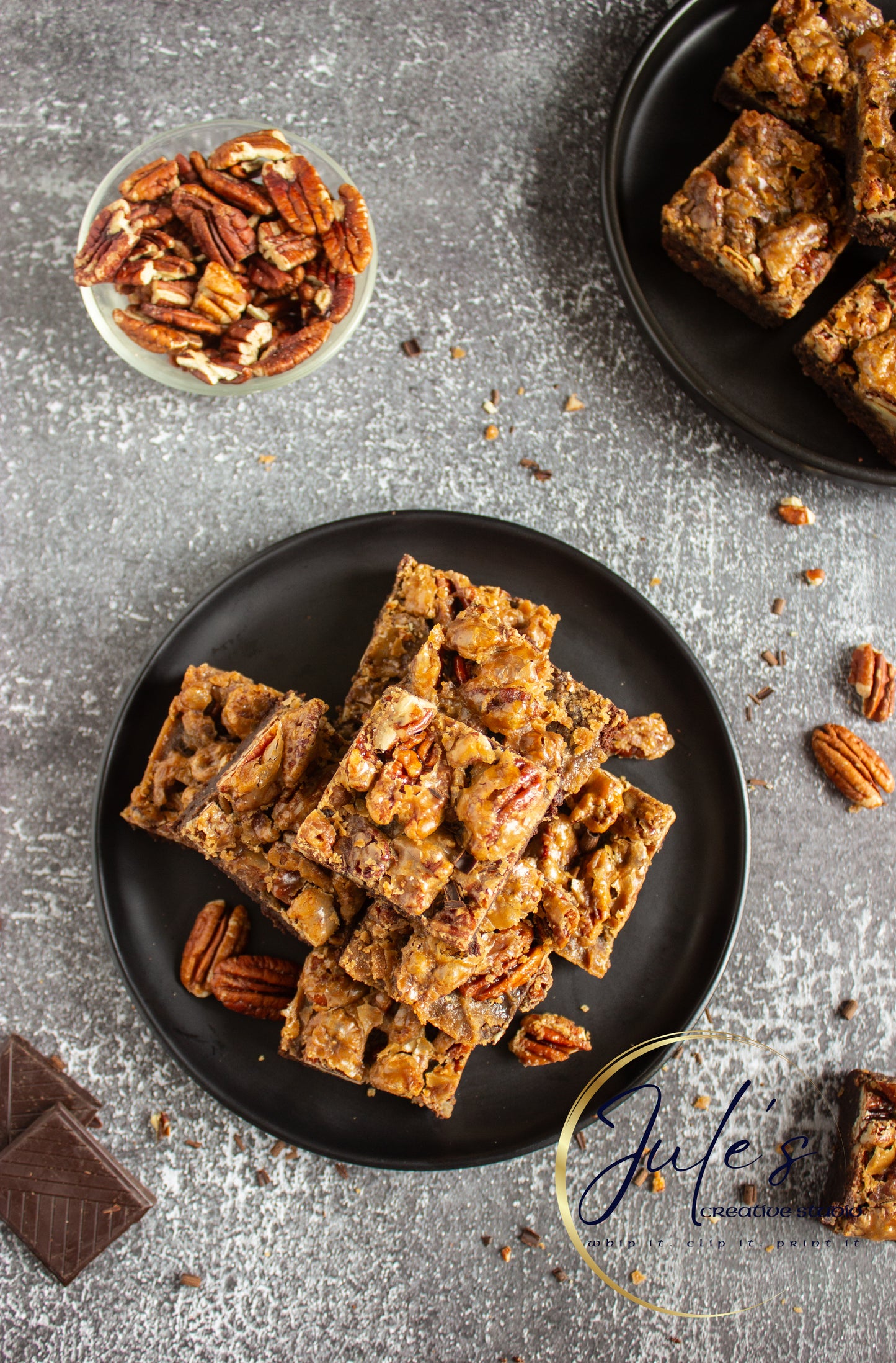 Pecan Pie Brownies (Set 5)