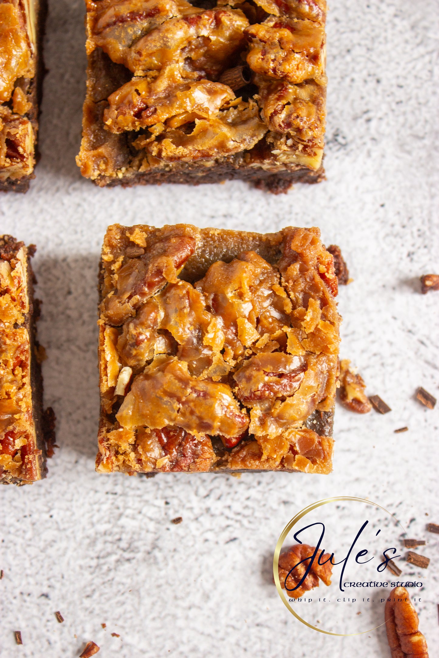 Pecan Pie Brownies (Set 6)