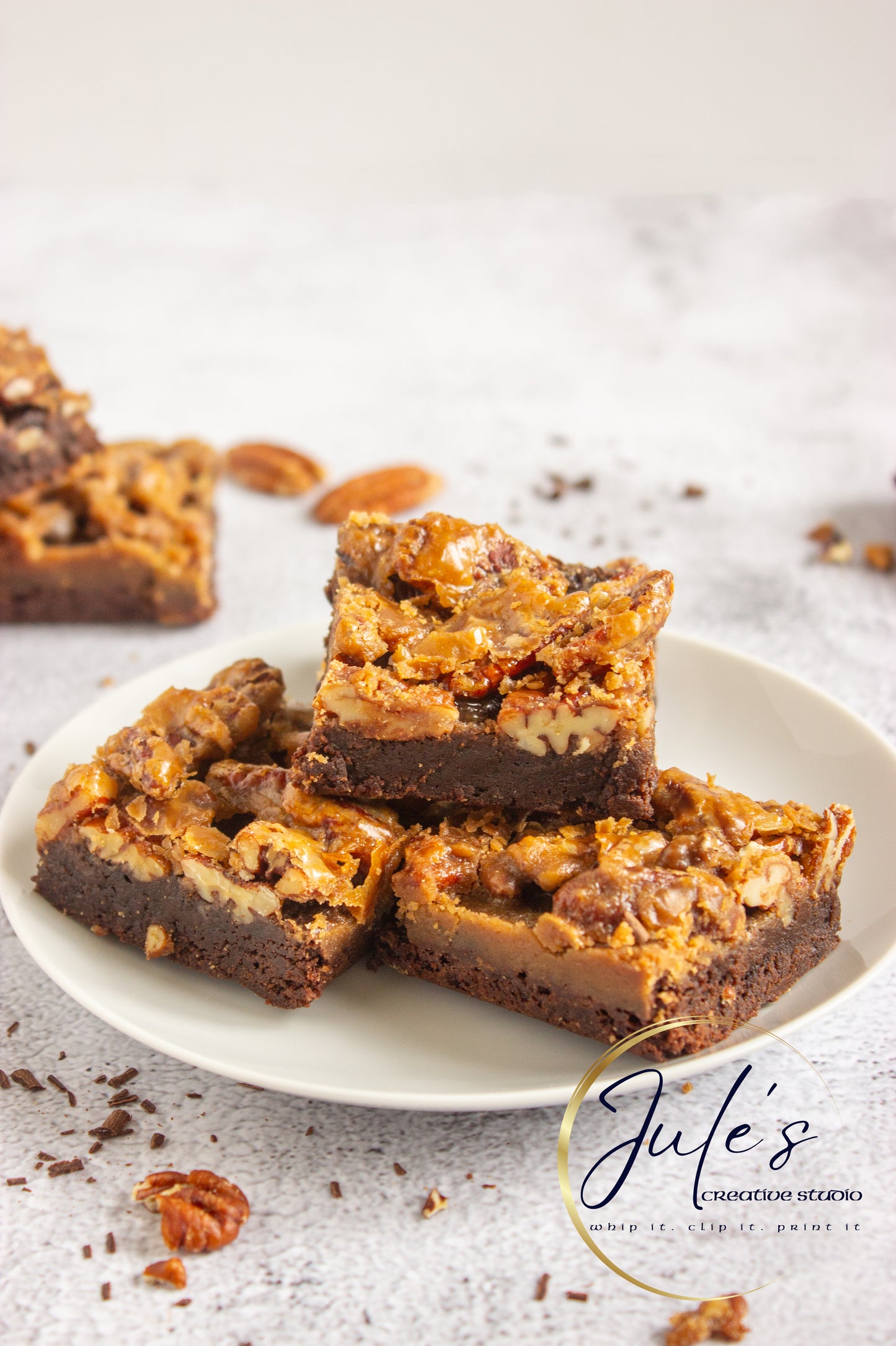 Pecan Pie Brownies (Set 6)