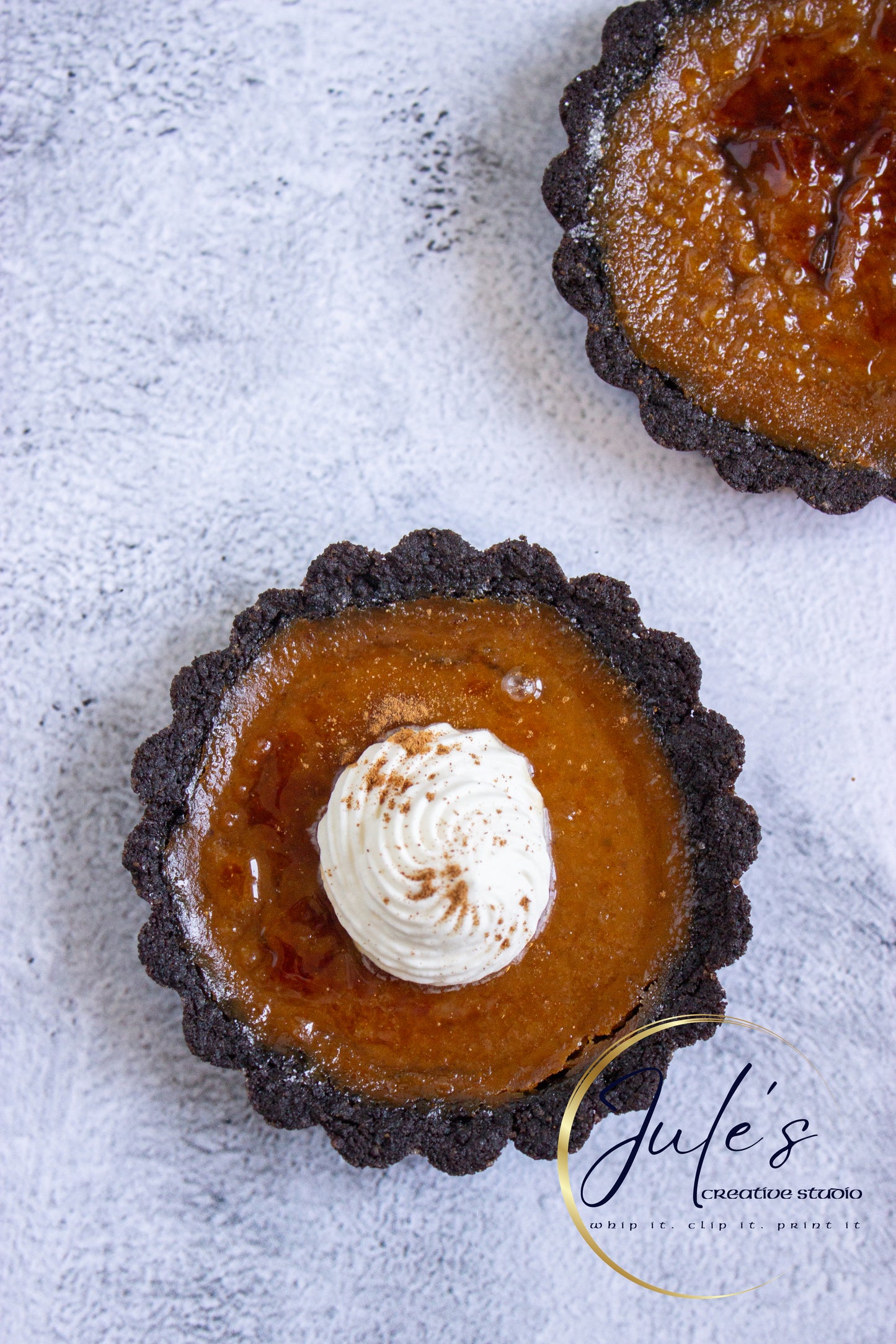 Pumpkin Brûlée Tarts (Set 6)
