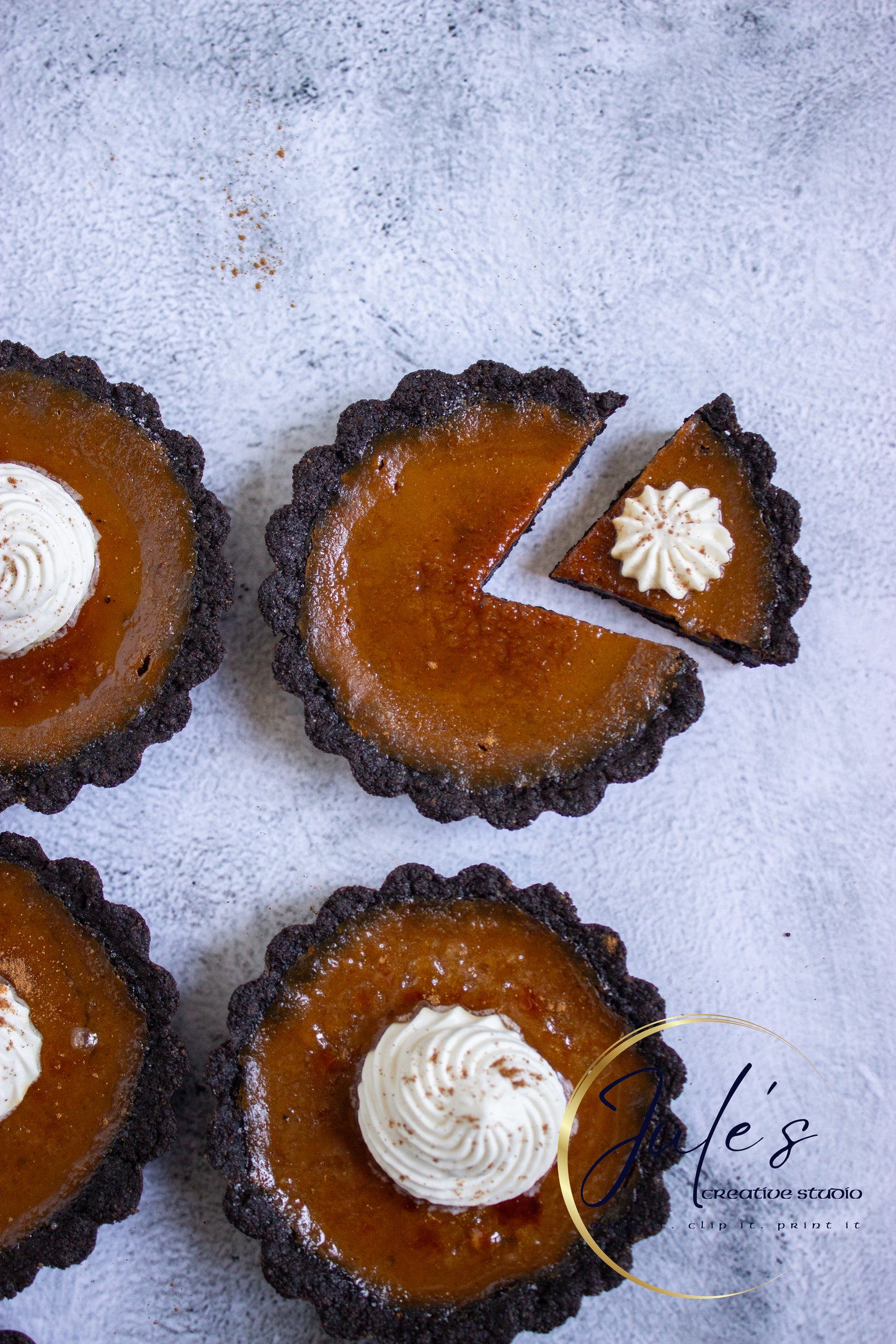 Pumpkin Brûlée Tarts (Set 6)