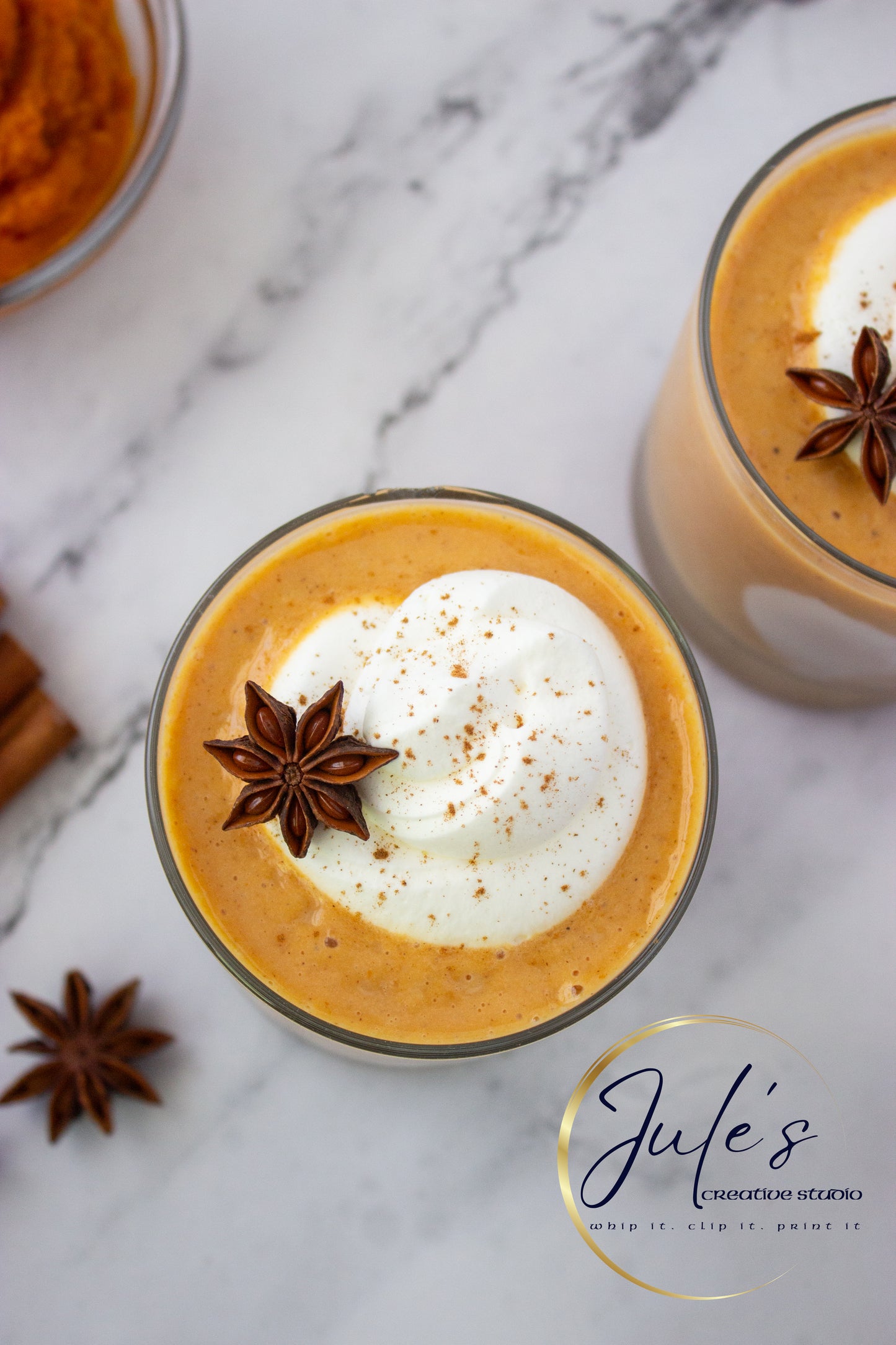 Pumpkin Pie Smoothie (Set 1)