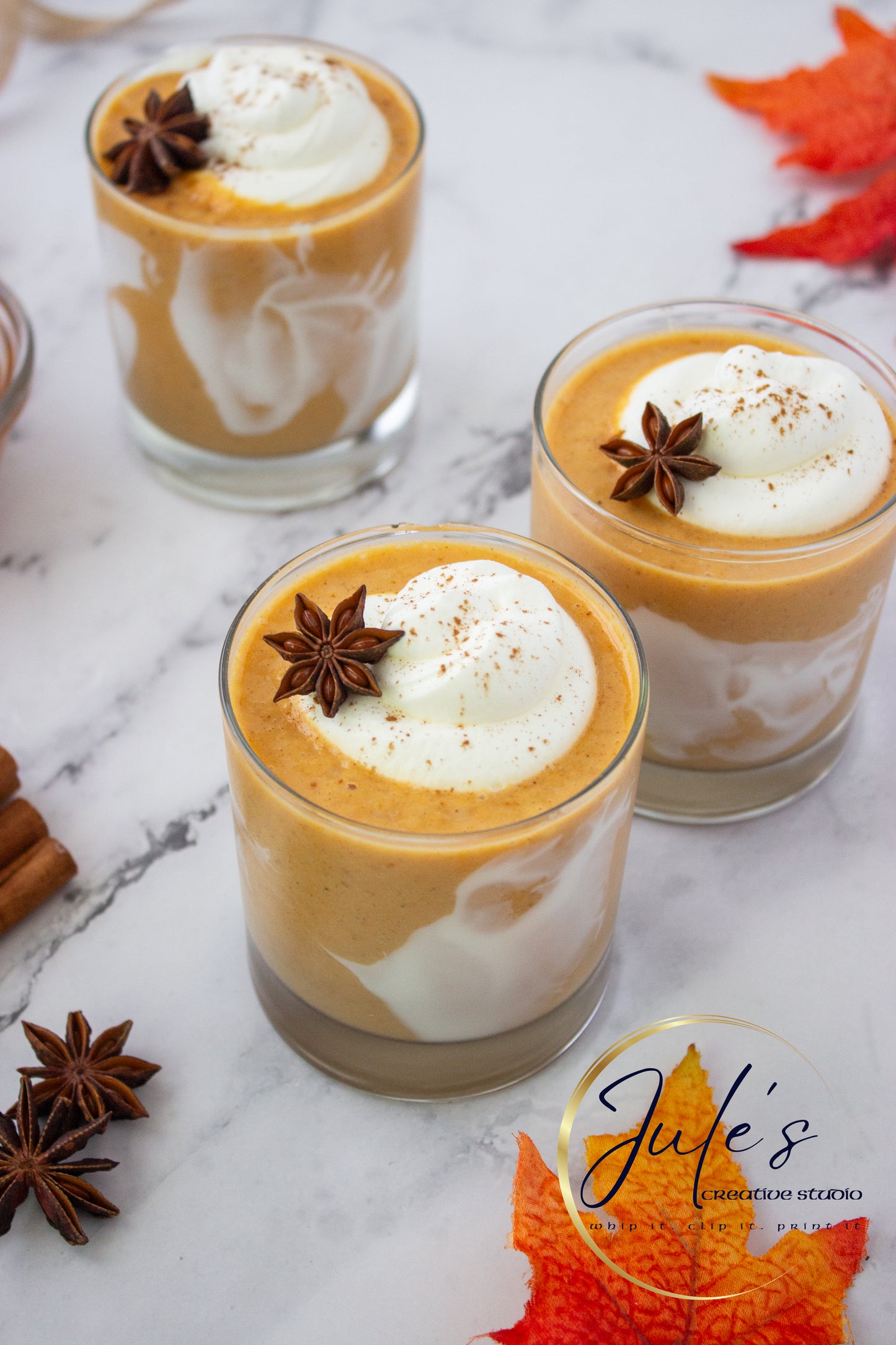 Pumpkin Pie Smoothie (Set 1)