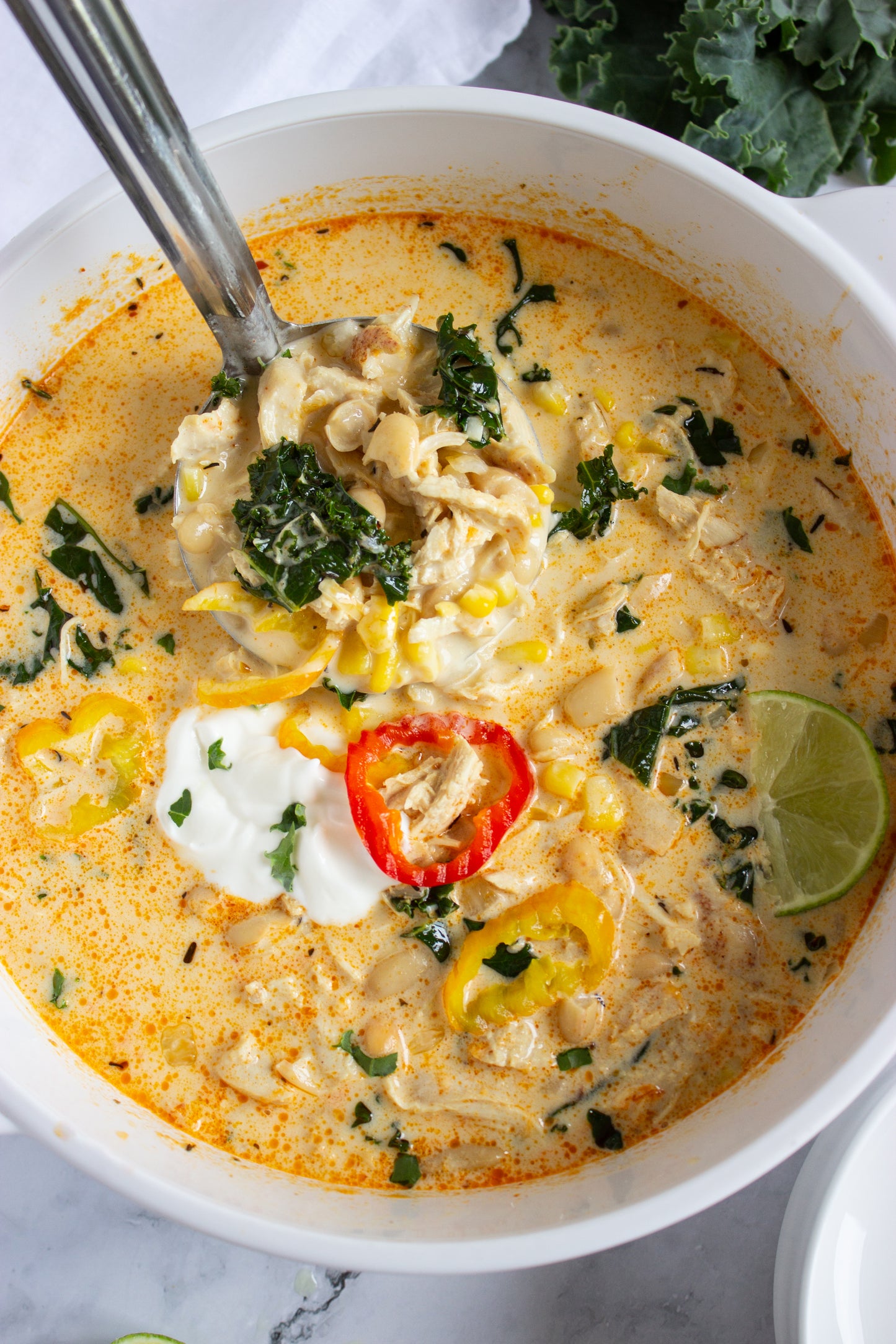 Creamy Harvest Chicken Chilli (Exclusive recipe)