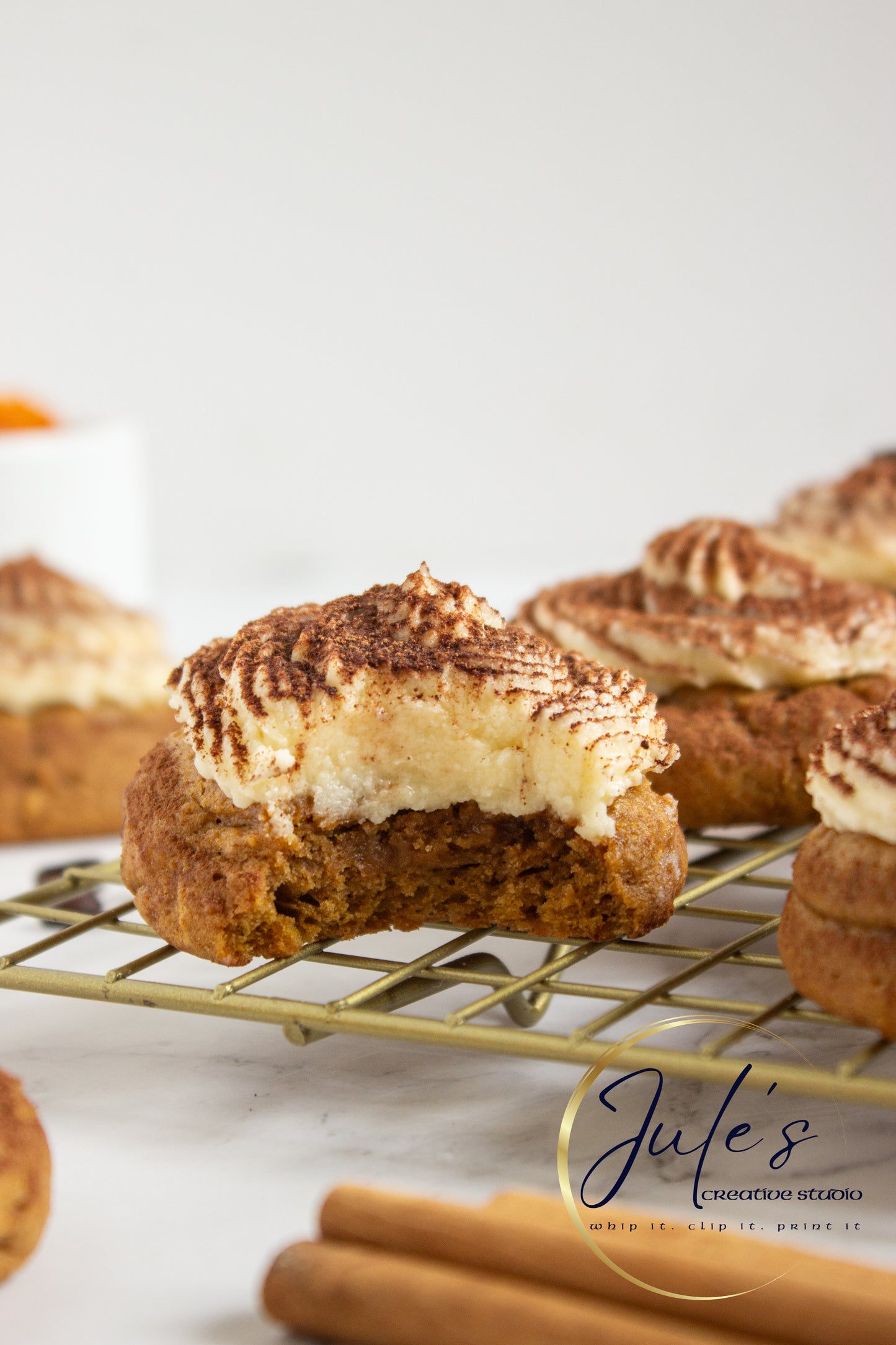Pumpkin Tiramisu Cookies (Set 1)