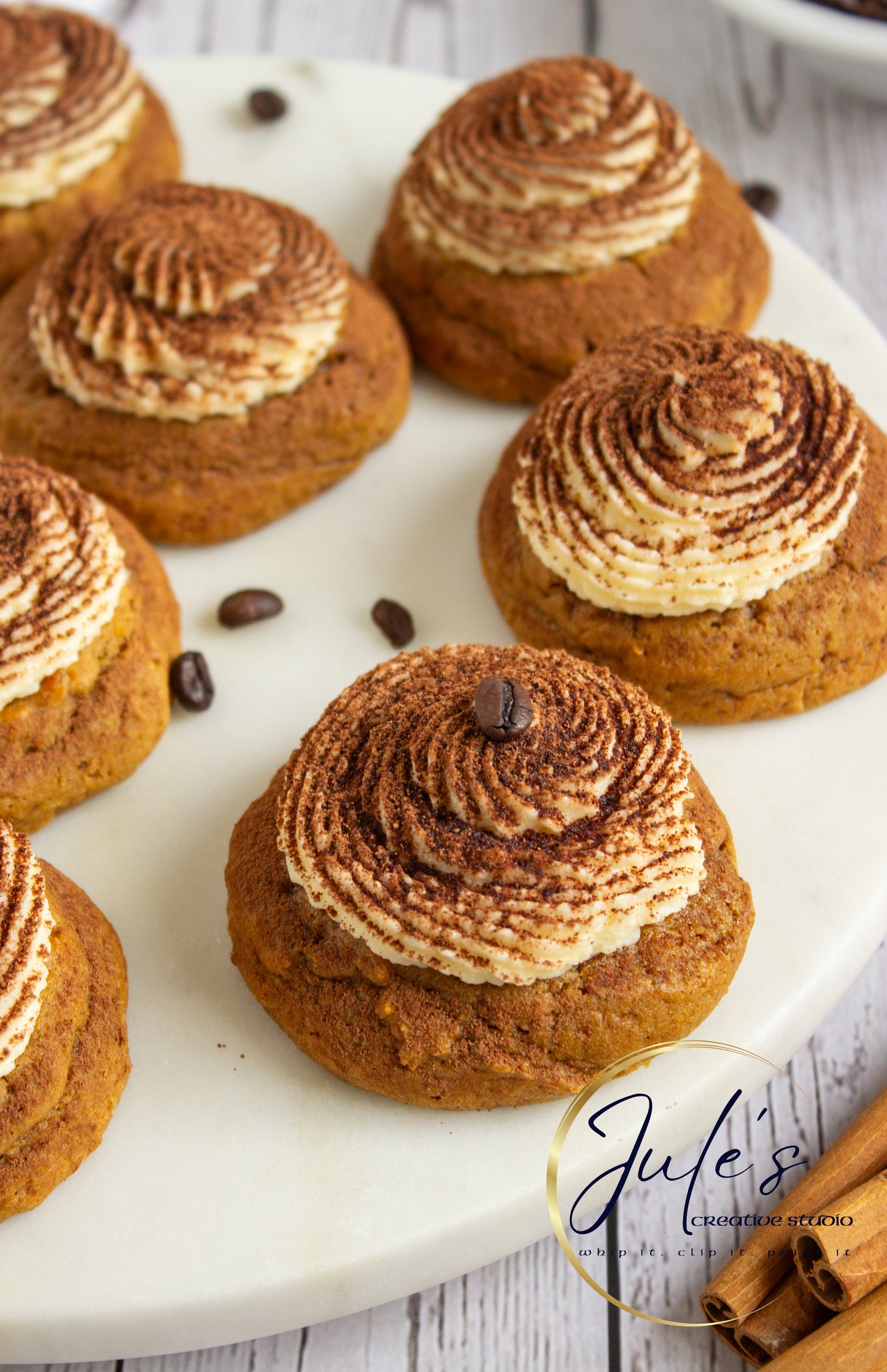 Pumpkin Tiramisu Cookies (Set 2)