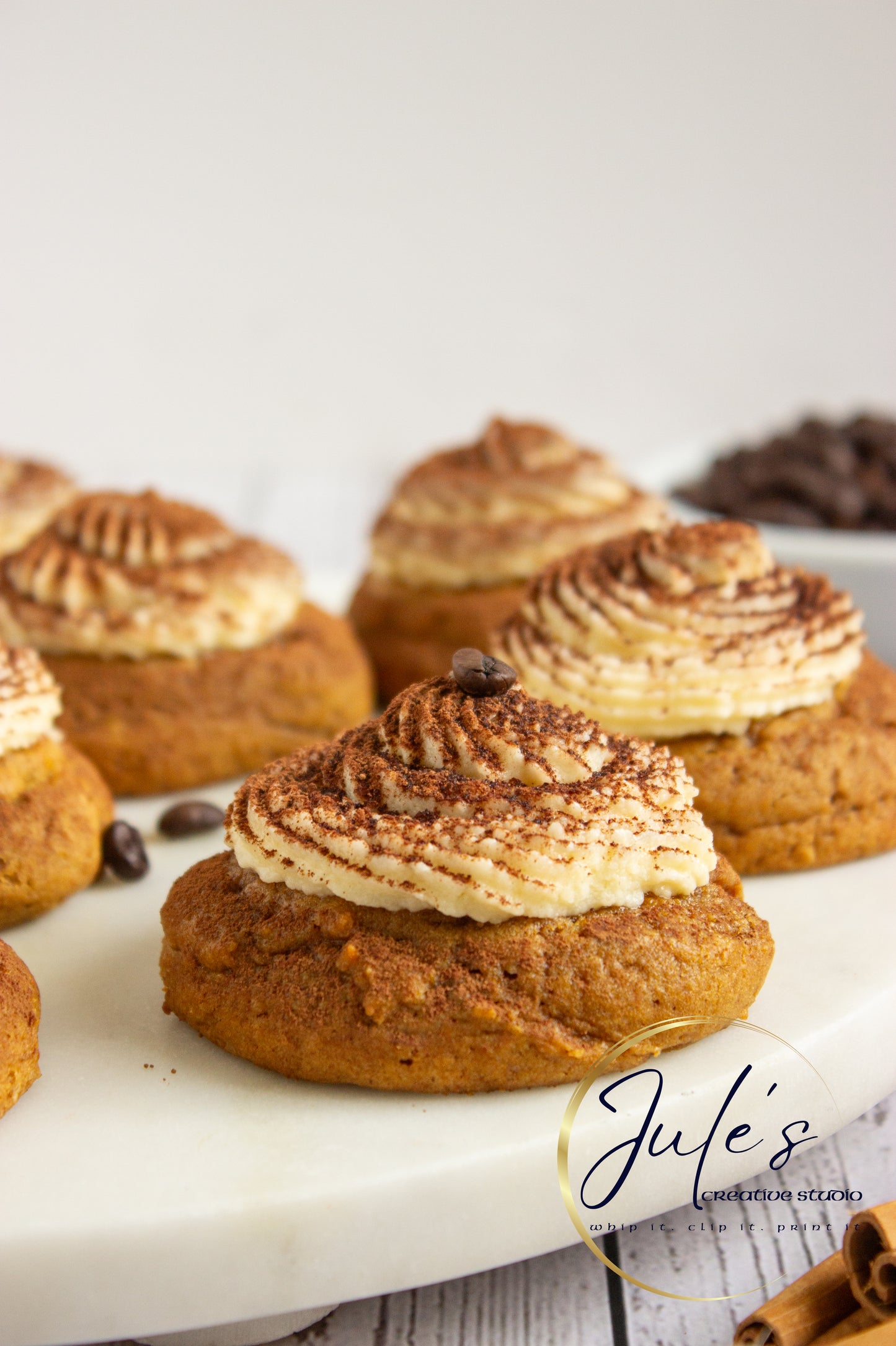 Pumpkin Tiramisu Cookies (Set 2)