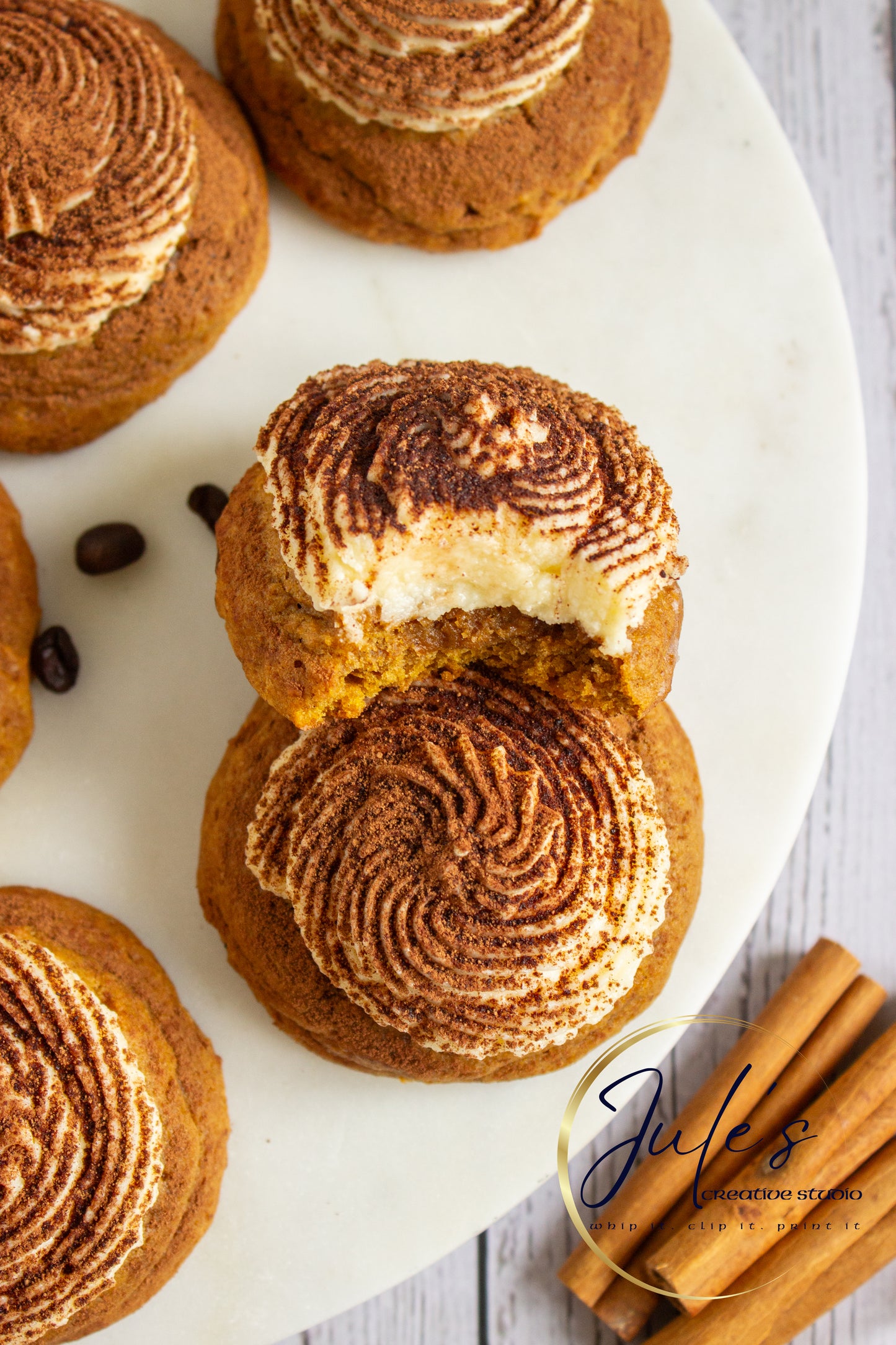 Pumpkin Tiramisu Cookies (Set 2)