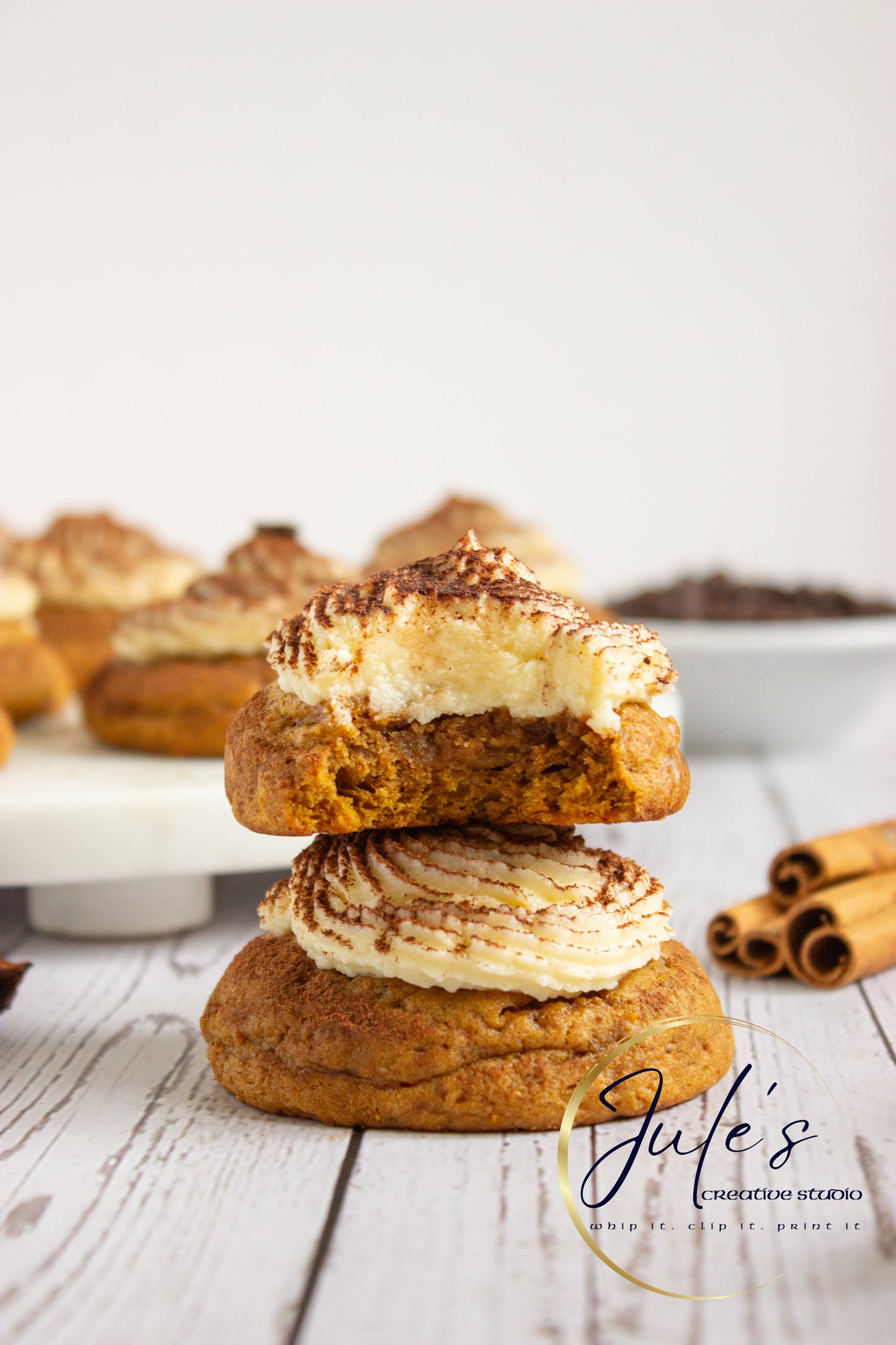 Pumpkin Tiramisu Cookies (Set 2)
