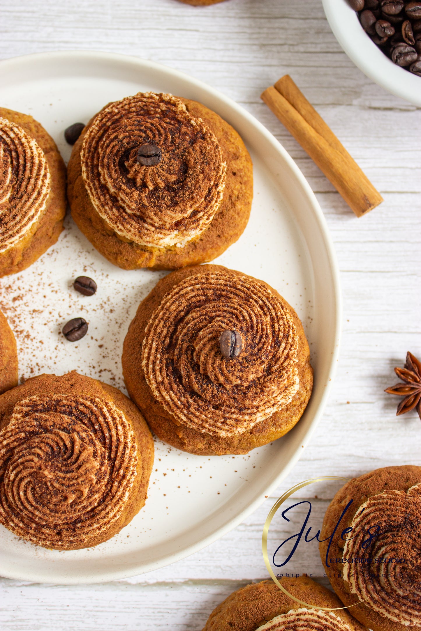 Pumpkin Tiramisu Cookies (Set 3)