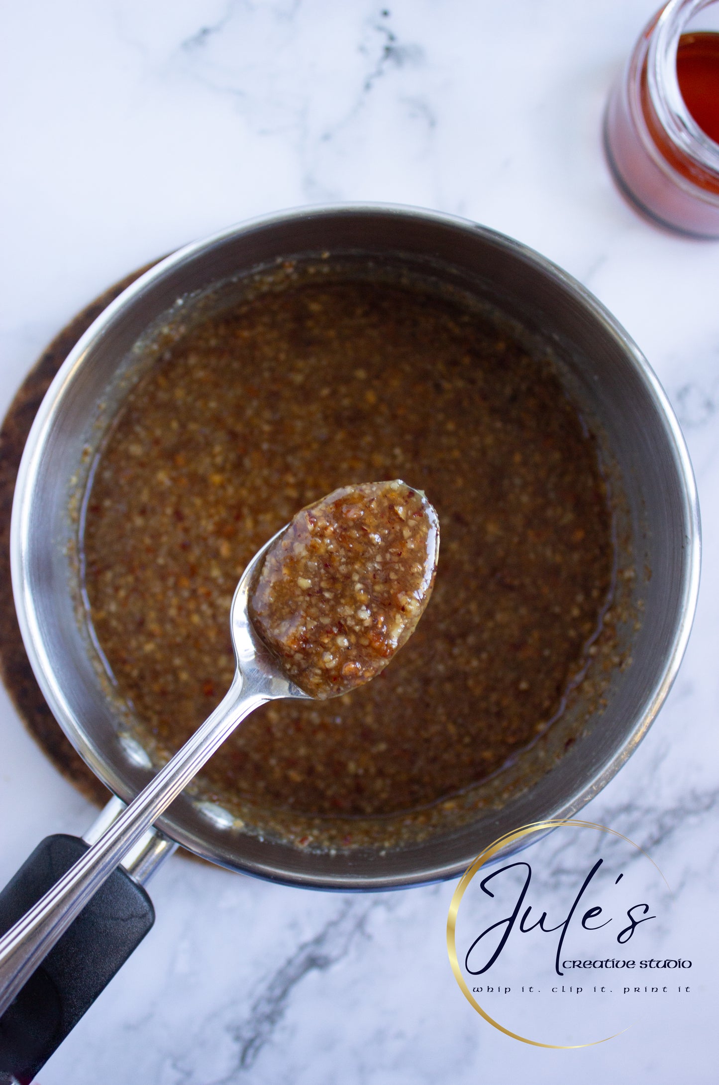 Hazelnut Coffee Creamer with Homemade Hazelnut Syrup (Set 2)