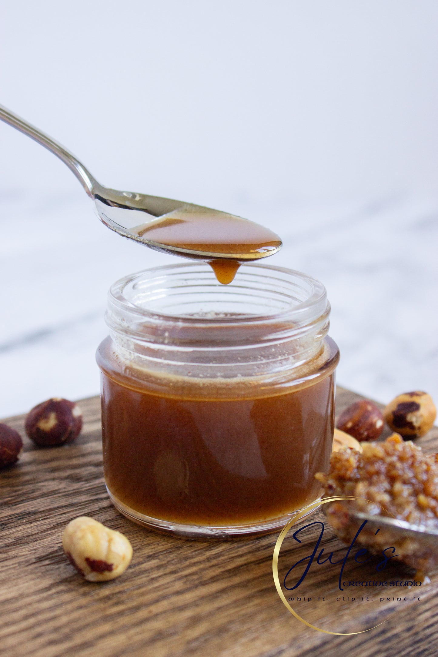 Hazelnut Coffee Creamer with Homemade Hazelnut Syrup (Set 2)