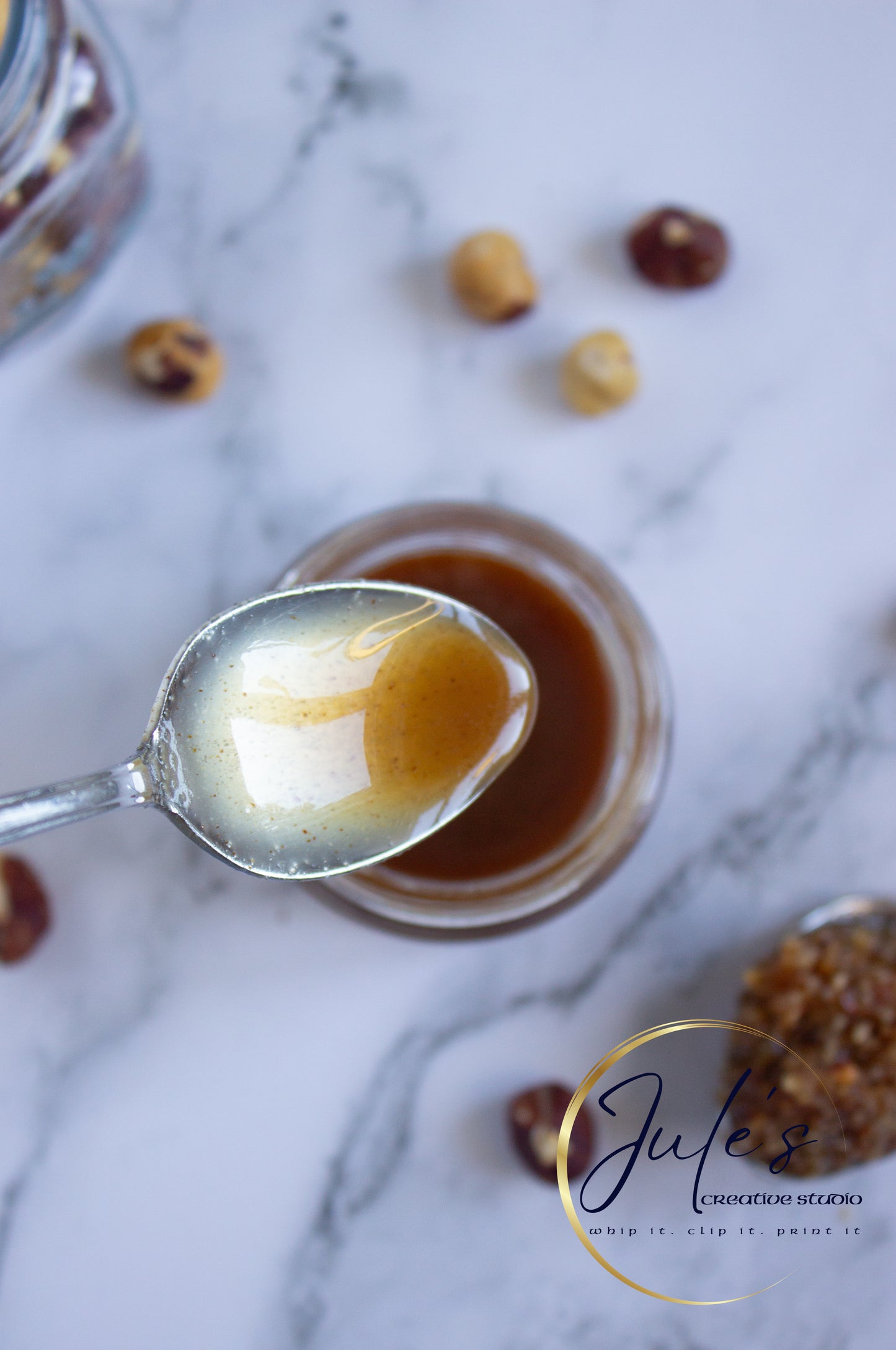 Hazelnut Coffee Creamer with Homemade Hazelnut Syrup (Set 2)