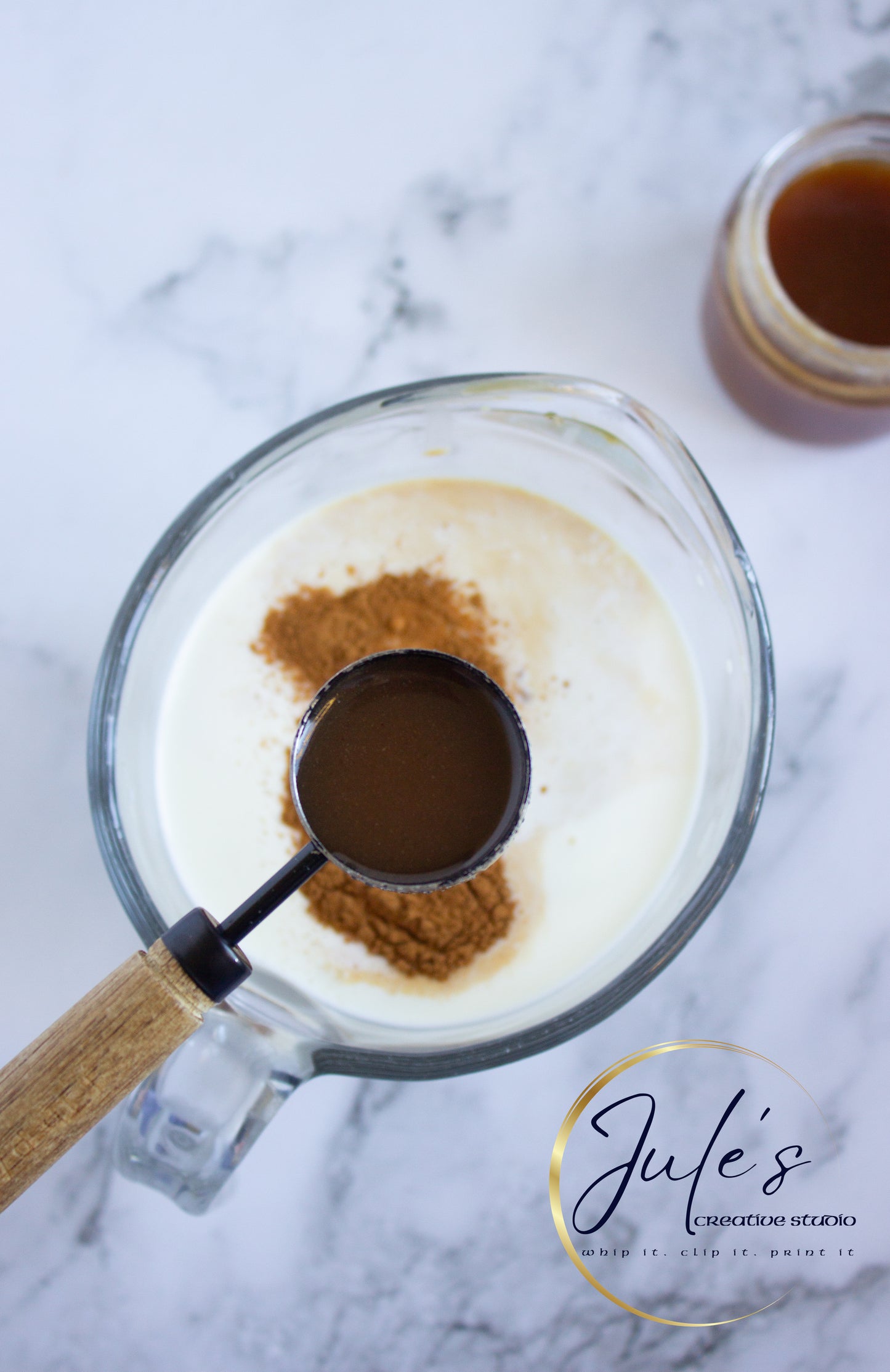Hazelnut Coffee Creamer with Homemade Hazelnut Syrup (Set 2)