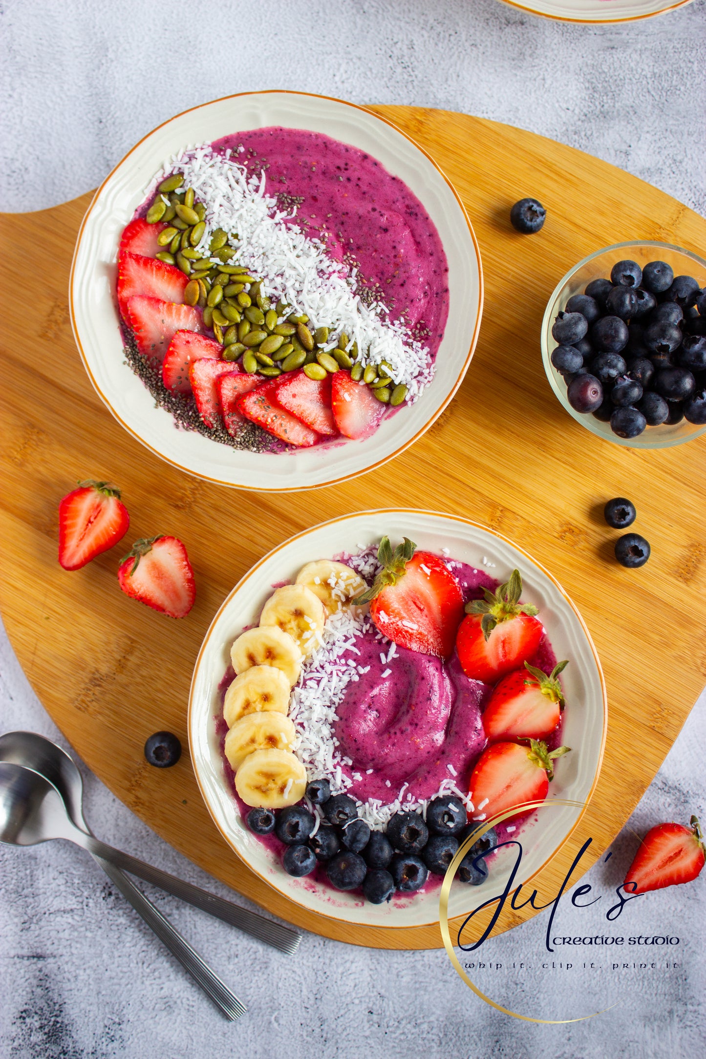 Berry Power Smoothie Bowl (Set 6)