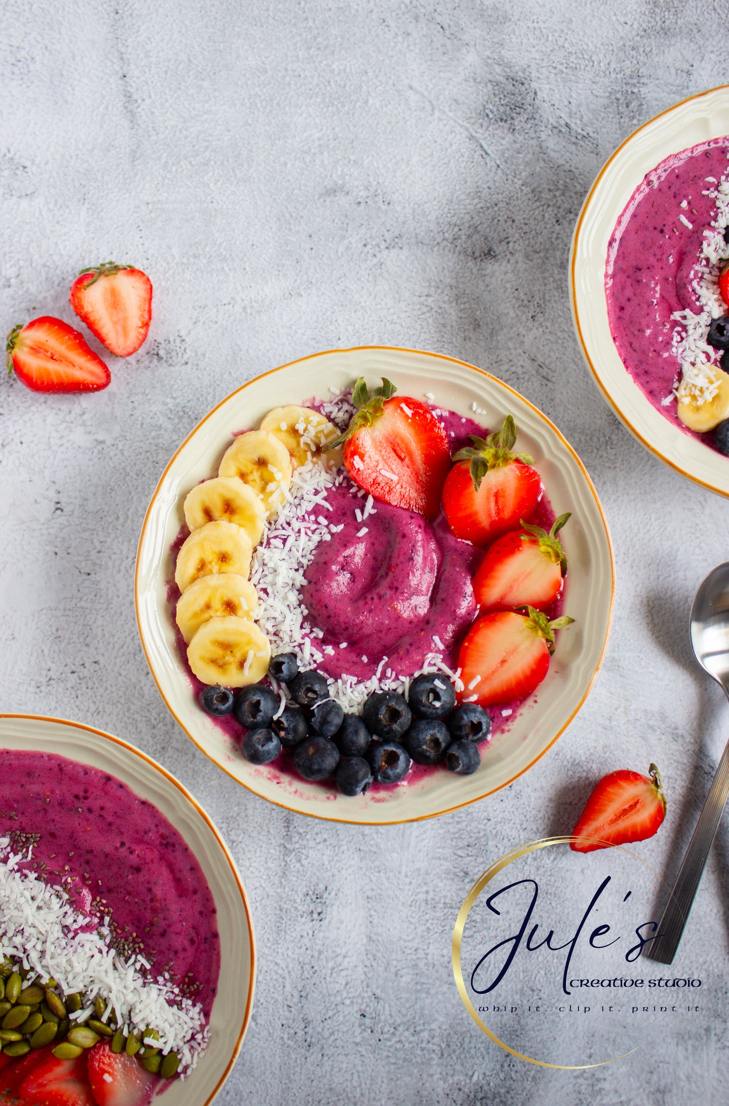 Berry Power Smoothie Bowl (Set 6)