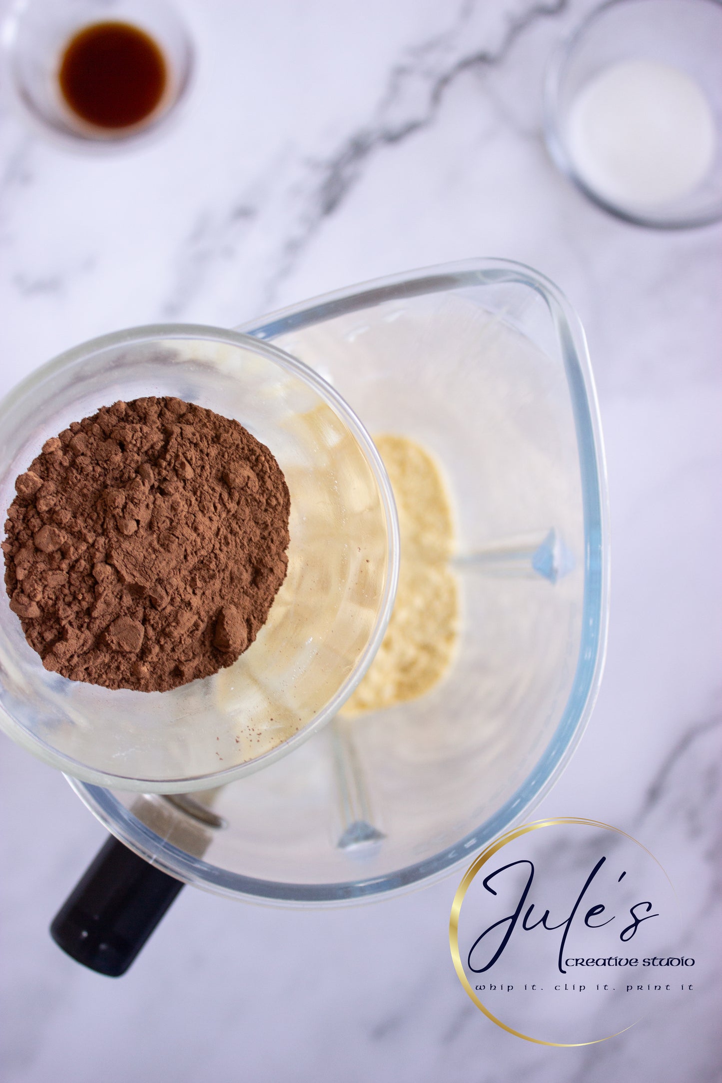 Chocolate Peanut Butter Cottage Cheese Pudding (PLR)