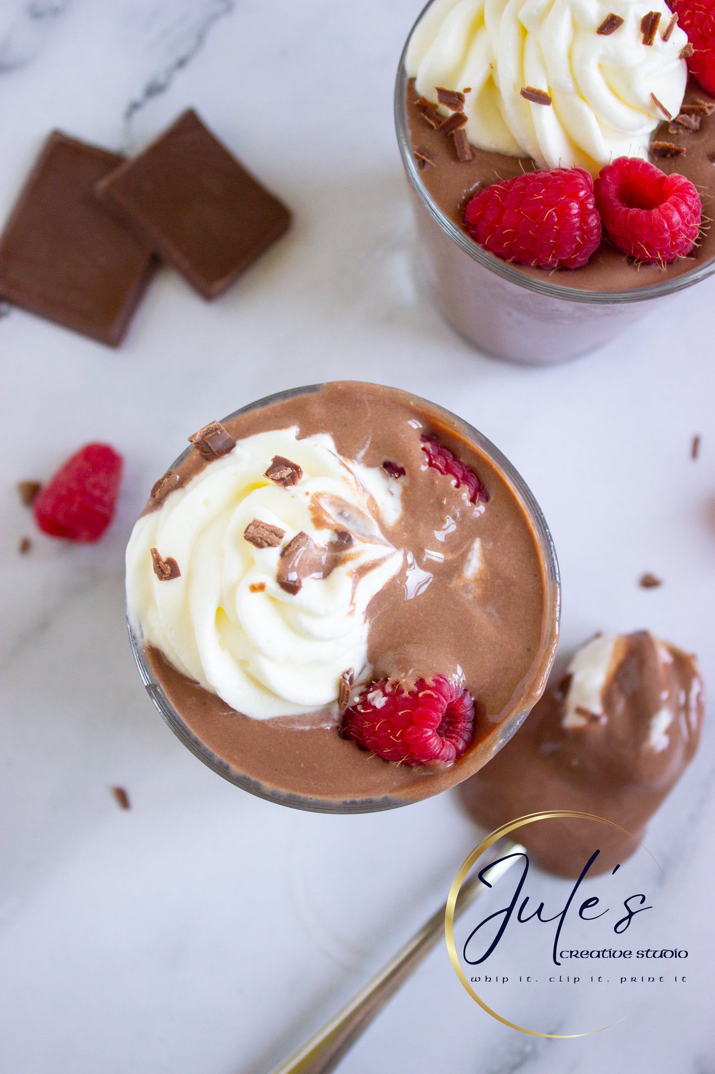 Chocolate Peanut Butter Cottage Cheese Pudding (PLR)