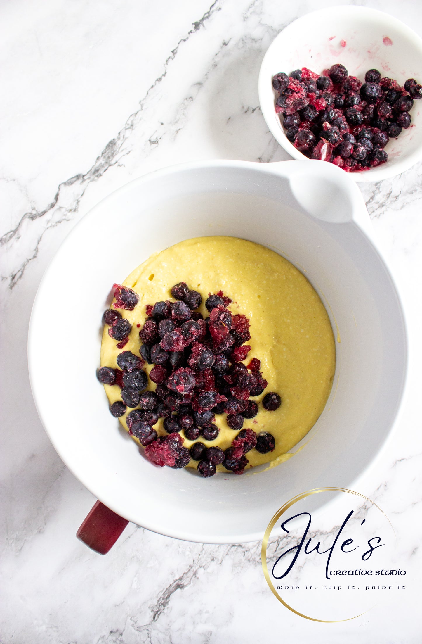 Cottage Cheese Blueberry Pancakes (Set 6)