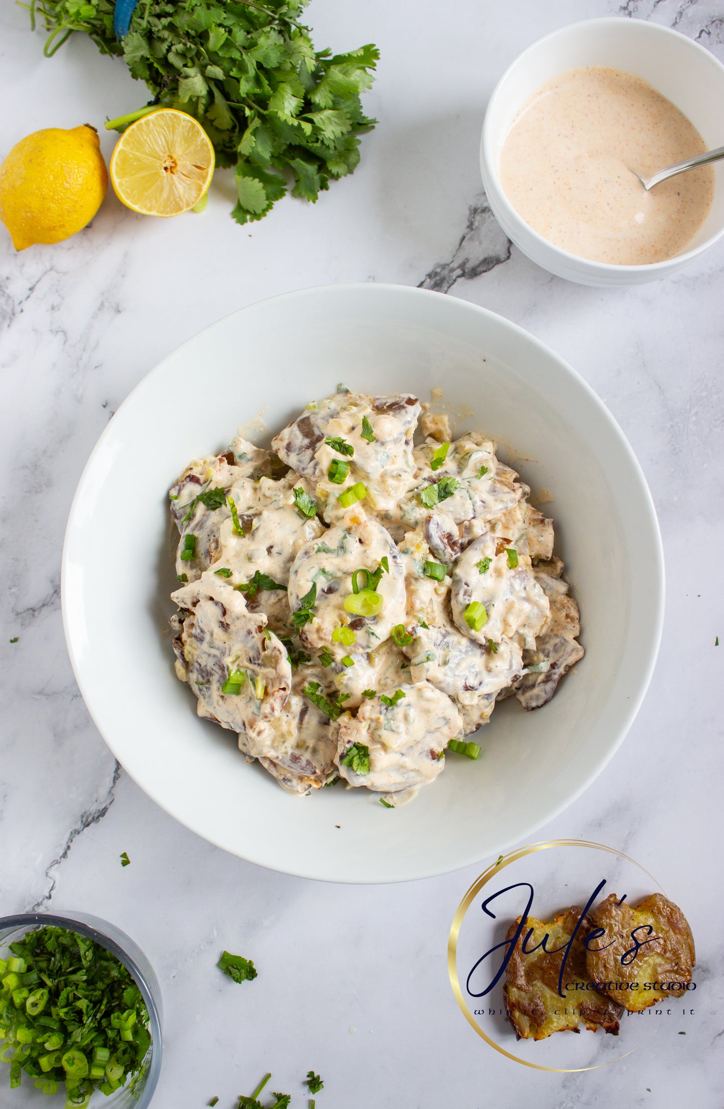 Crispy Smashed Potato Salad (Exclusive)