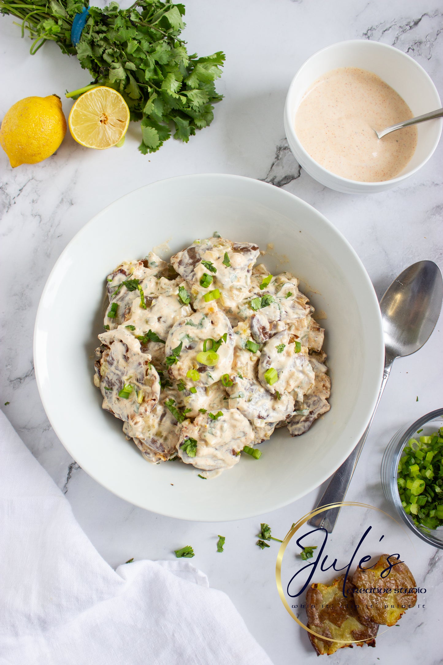 Crispy Smashed Potato Salad (Exclusive)