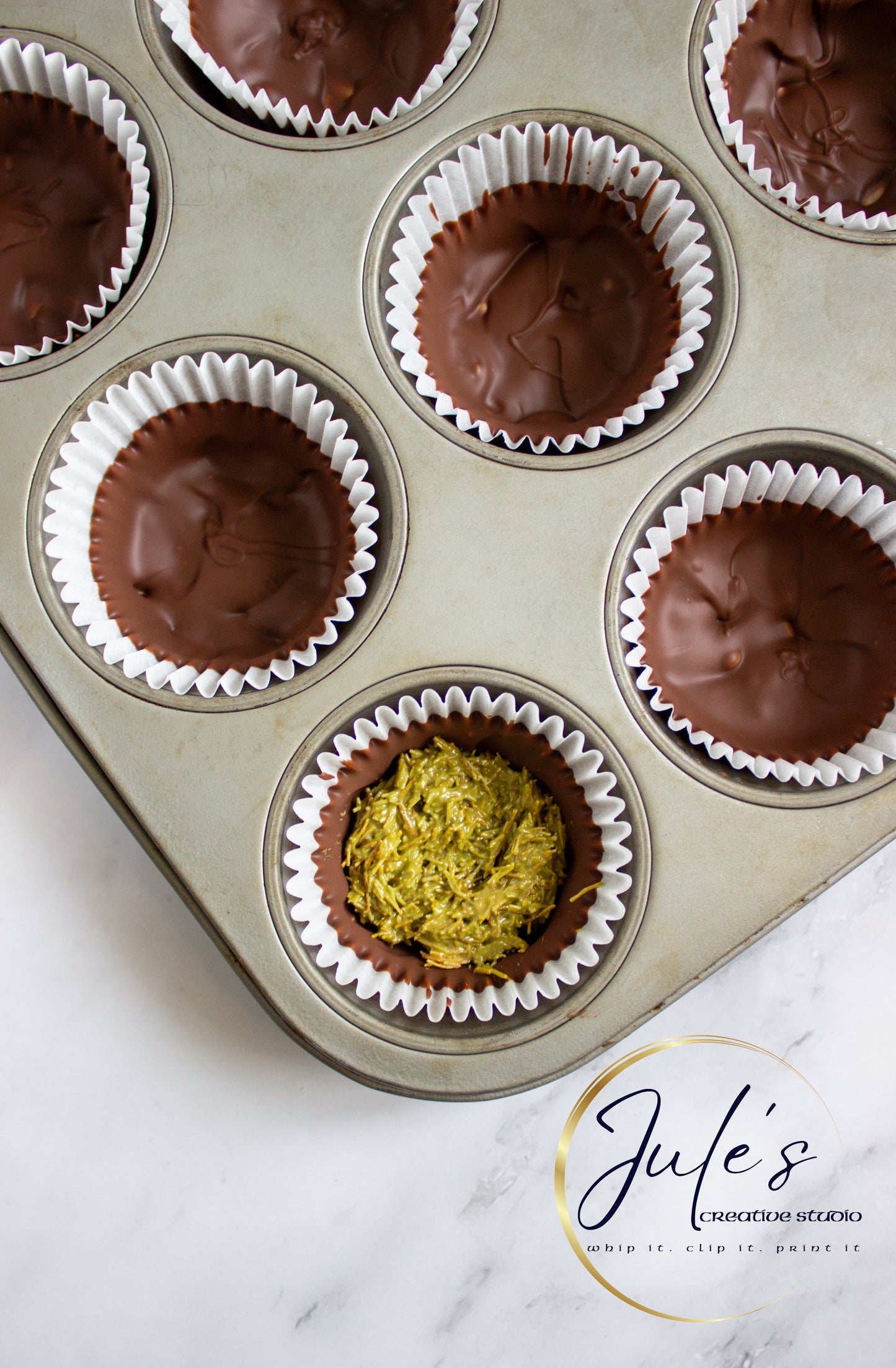 Dubai Chocolate Cups (Set 2)