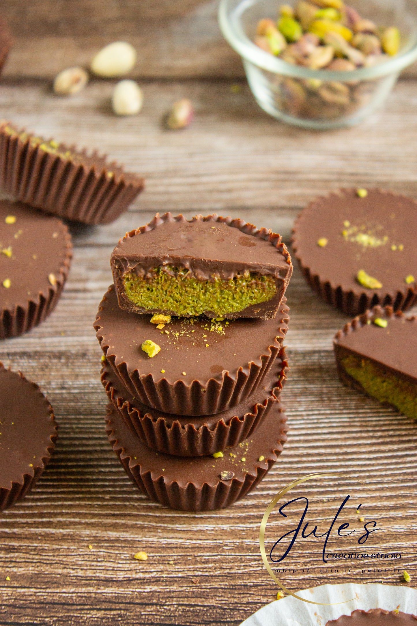 Dubai Chocolate Cups (Set 4)
