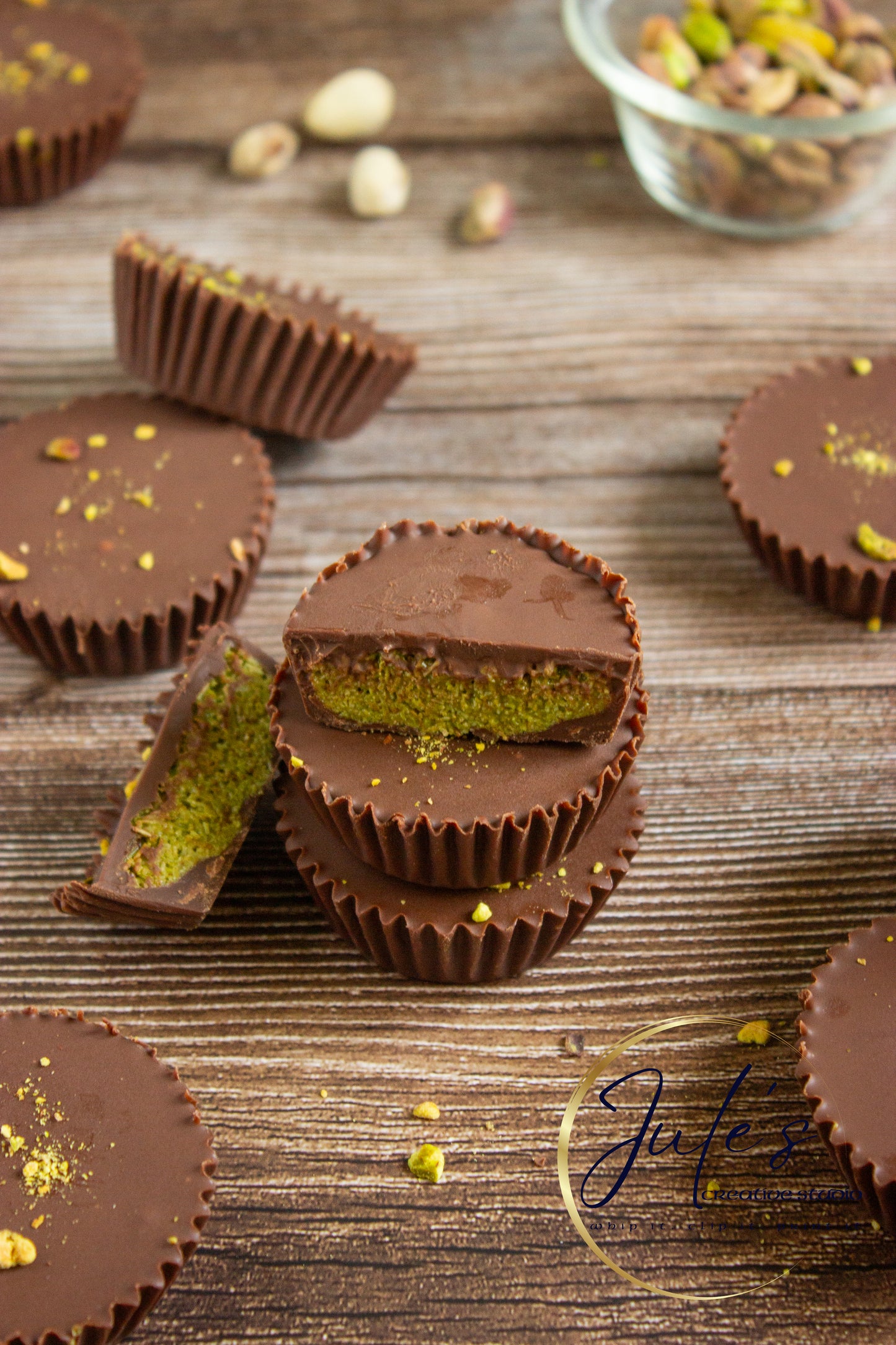Dubai Chocolate Cups (Set 4)