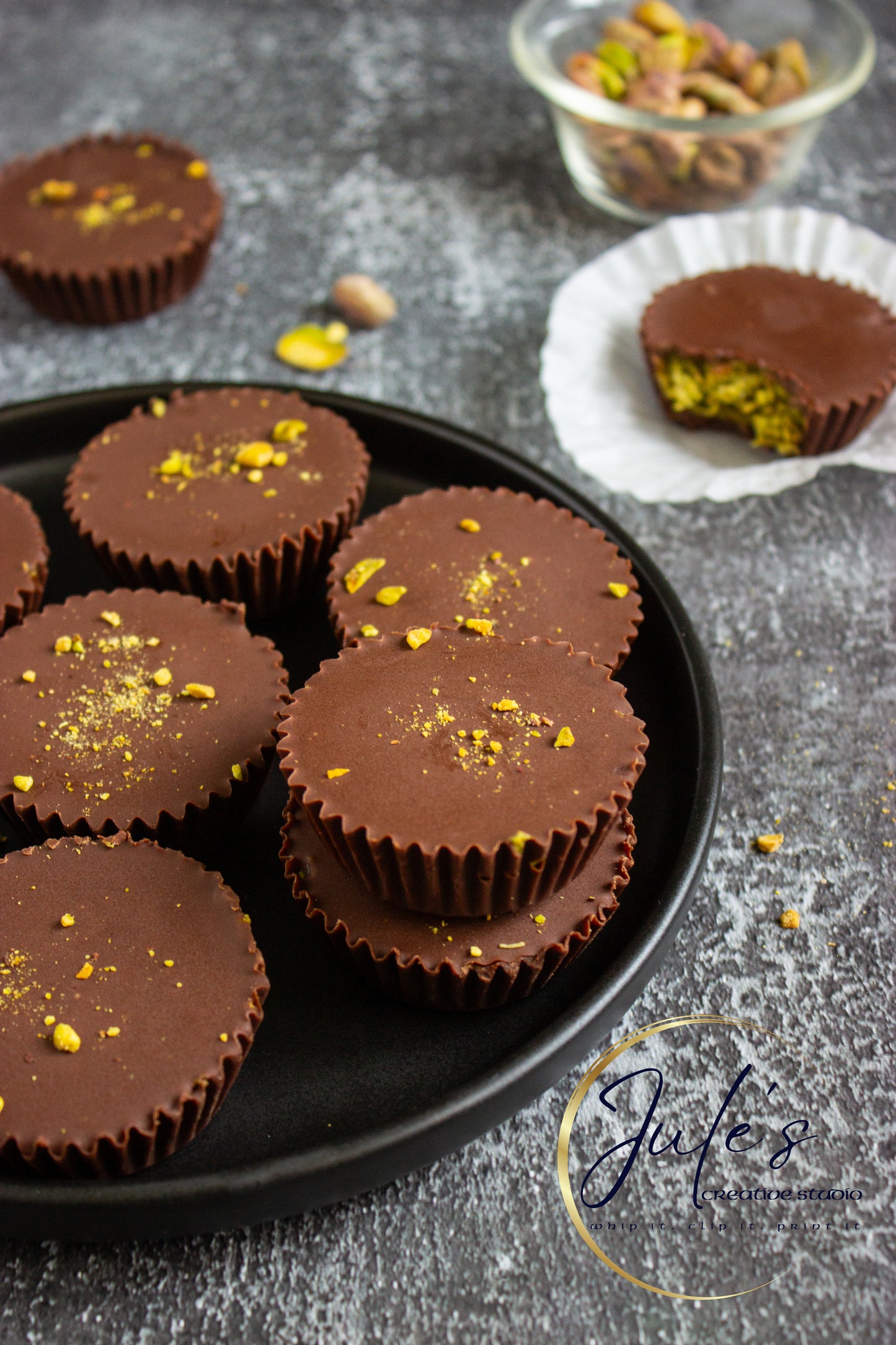 Dubai Chocolate Cups (Set 5)