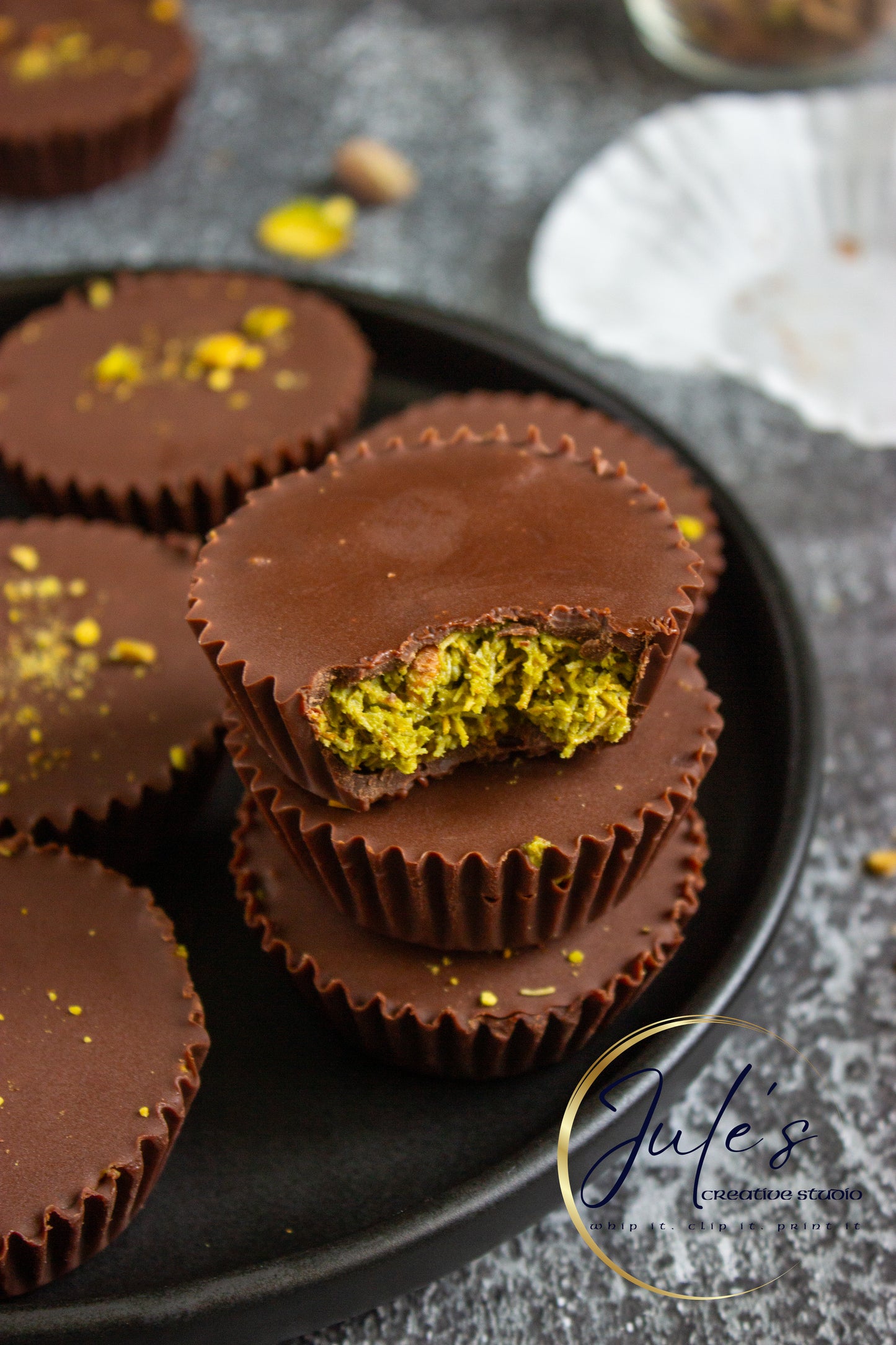 Dubai Chocolate Cups (Set 5)